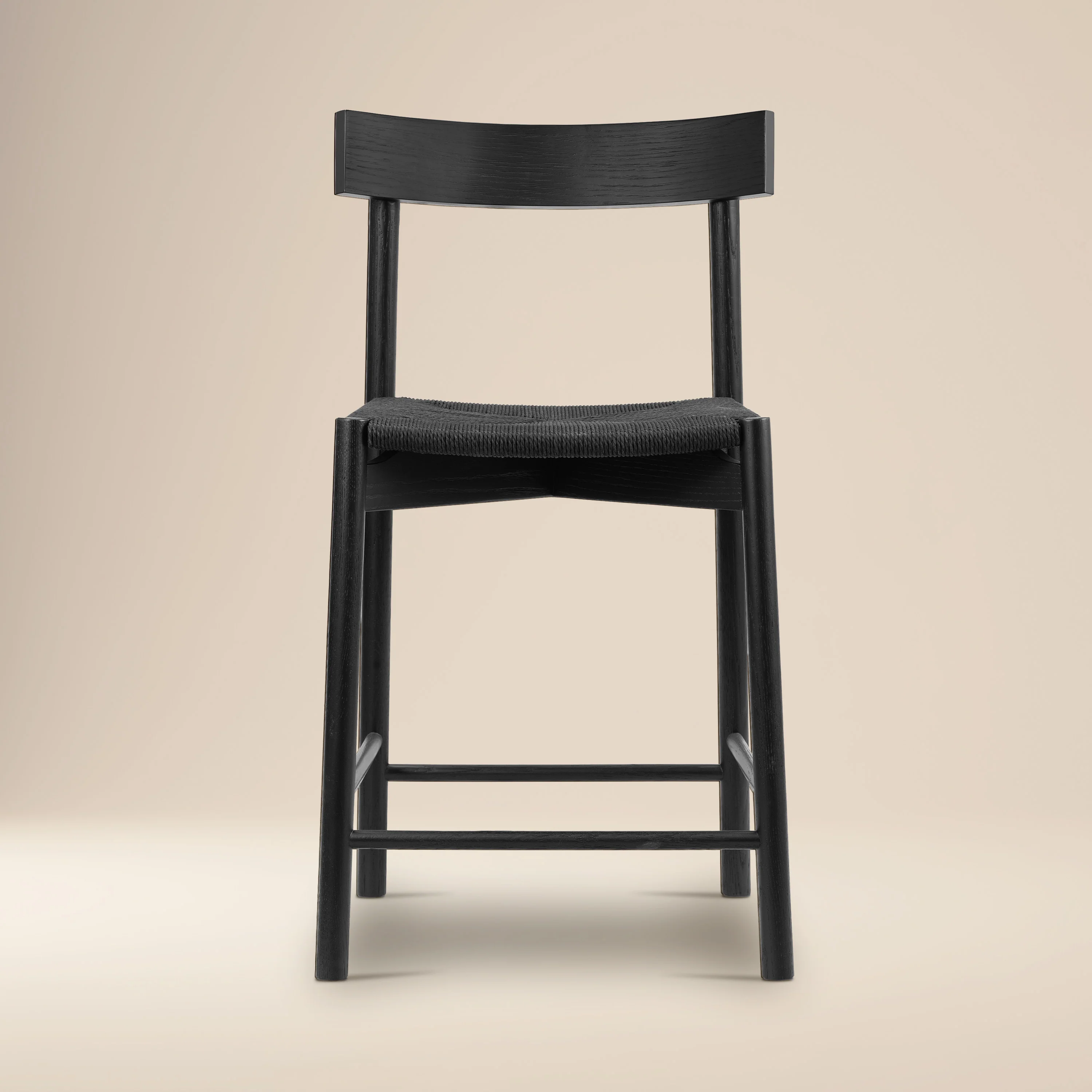 Hamm Counter Stool | Pitch Black