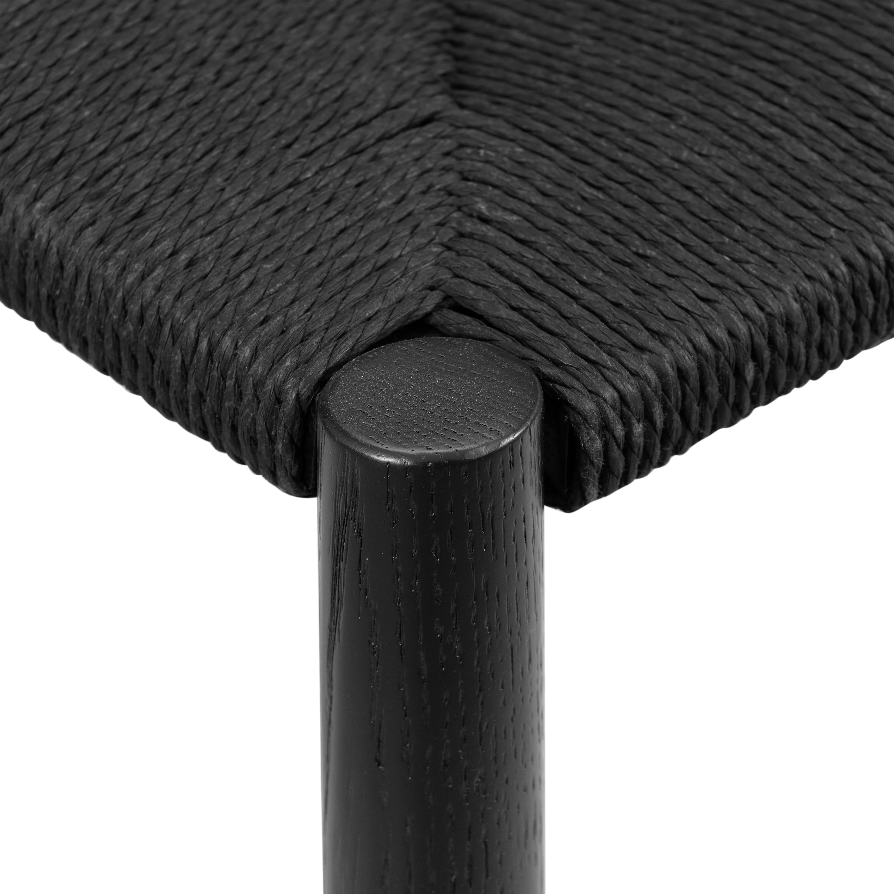 Hamm Counter Stool | Pitch Black - Image 11