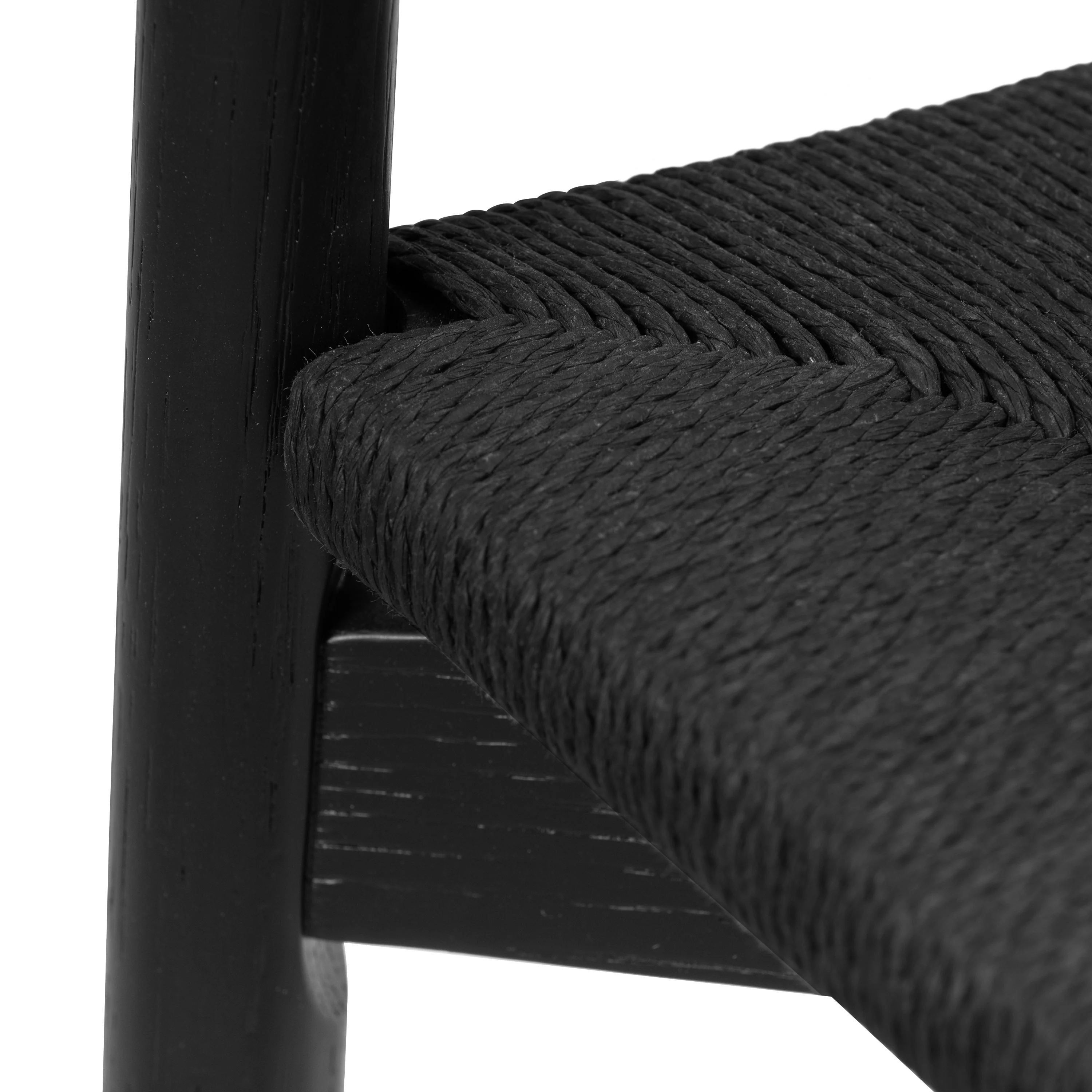 Hamm Counter Stool | Pitch Black - Image 12