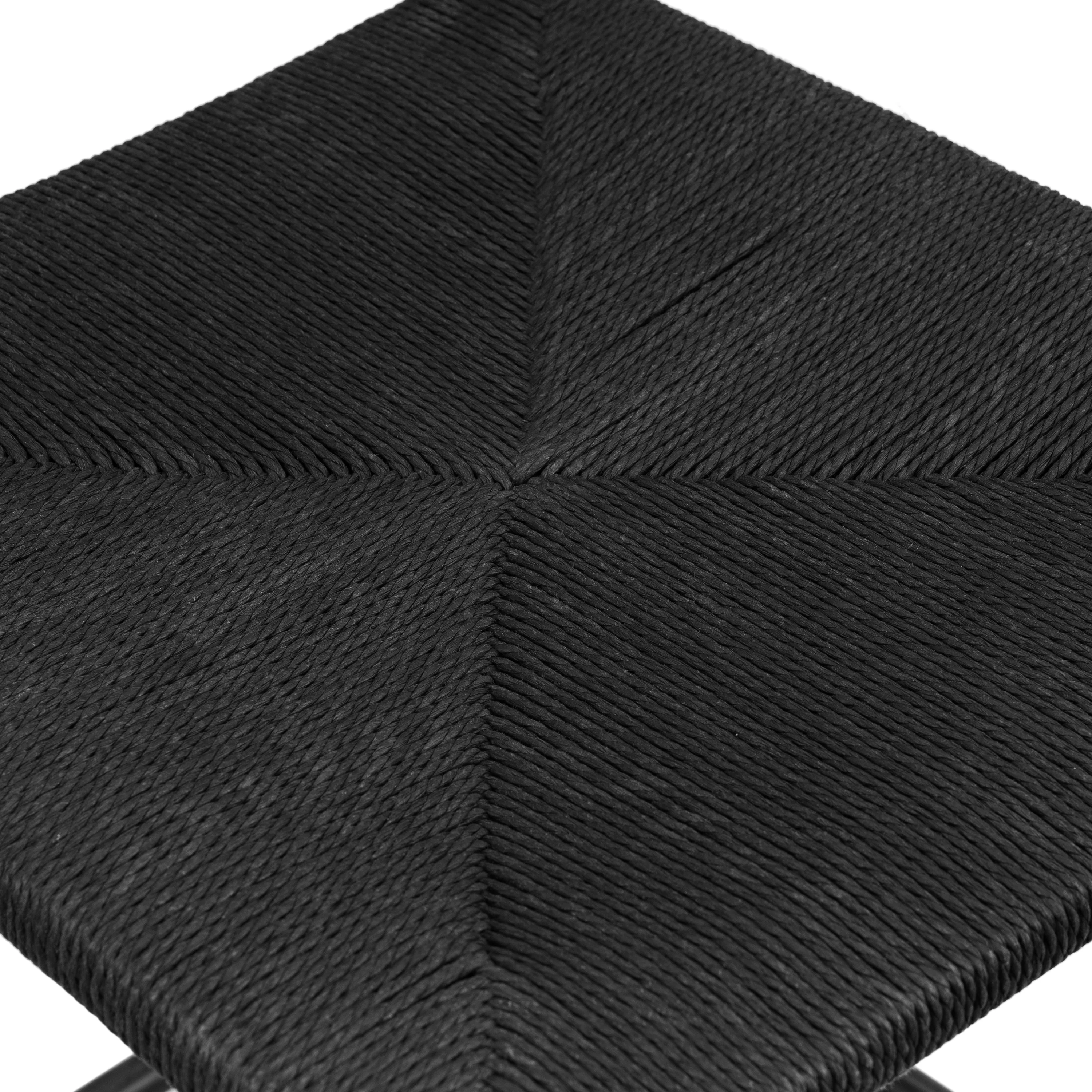 Hamm Counter Stool | Pitch Black - Image 13