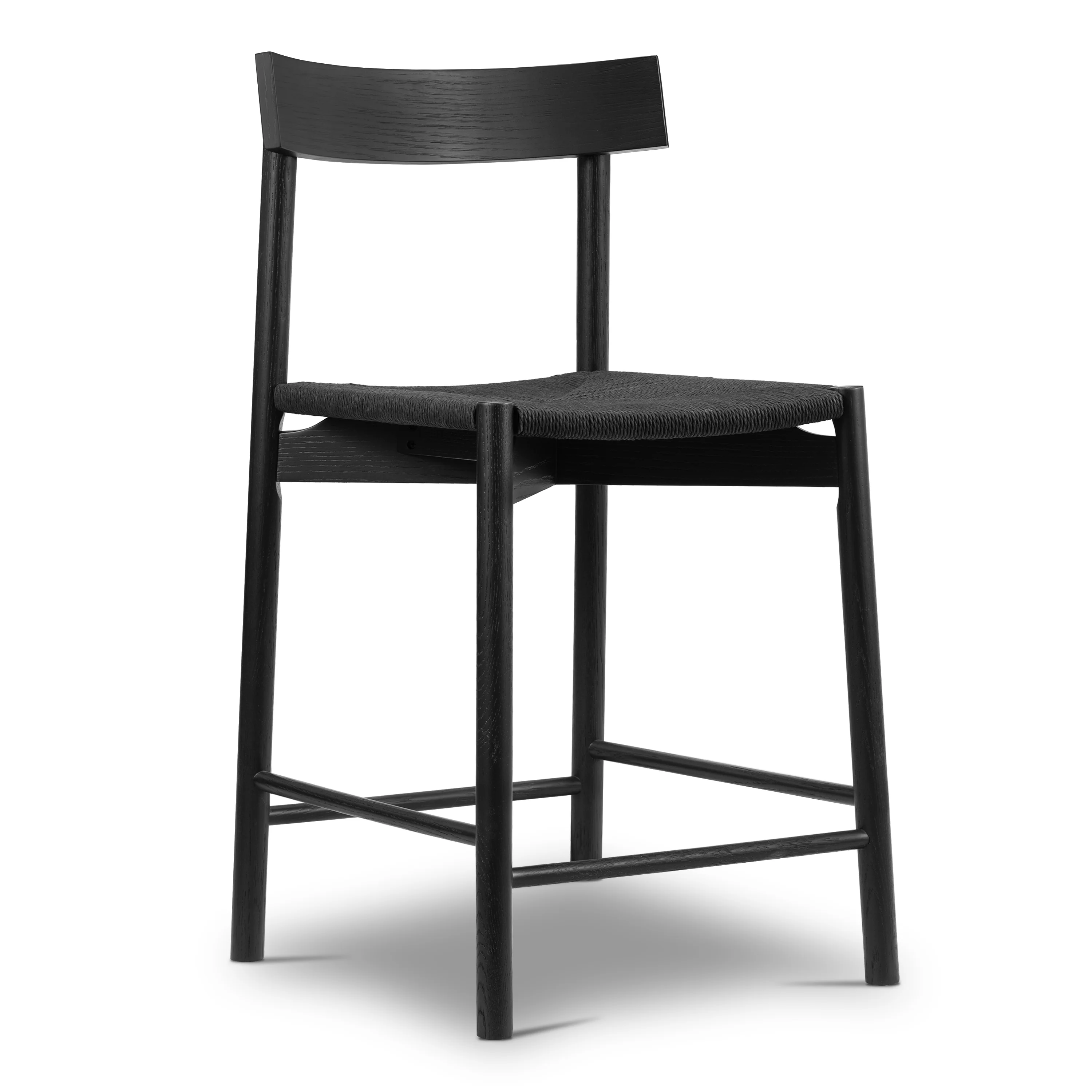 Hamm Counter Stool | Pitch Black - Image 3