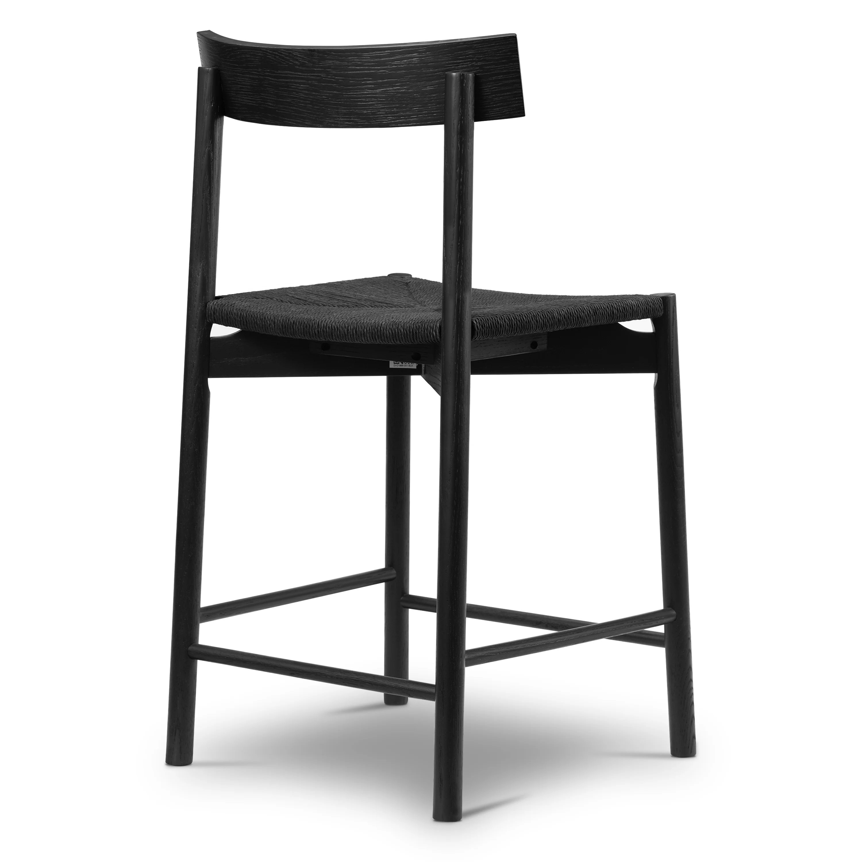 Hamm Counter Stool | Pitch Black - Image 4