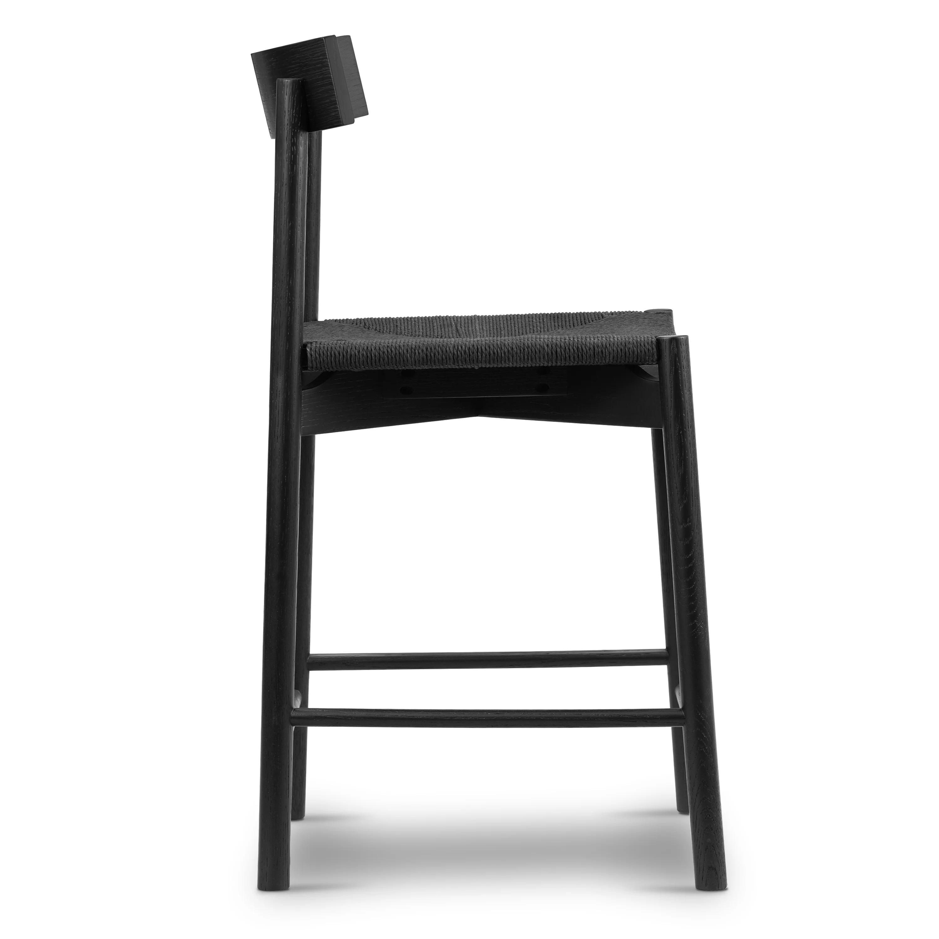 Hamm Counter Stool | Pitch Black - Image 6