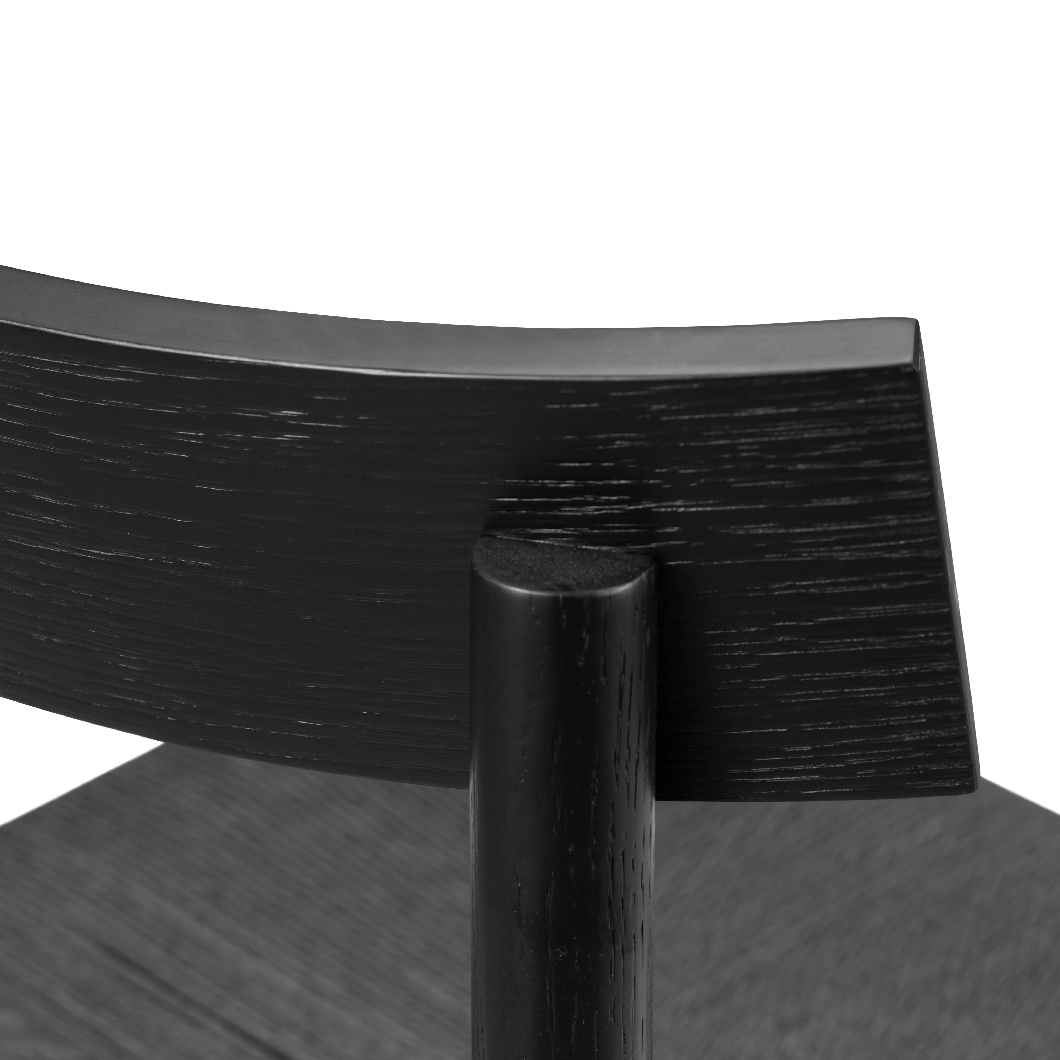 Hamm Counter Stool | Pitch Black - Image 8
