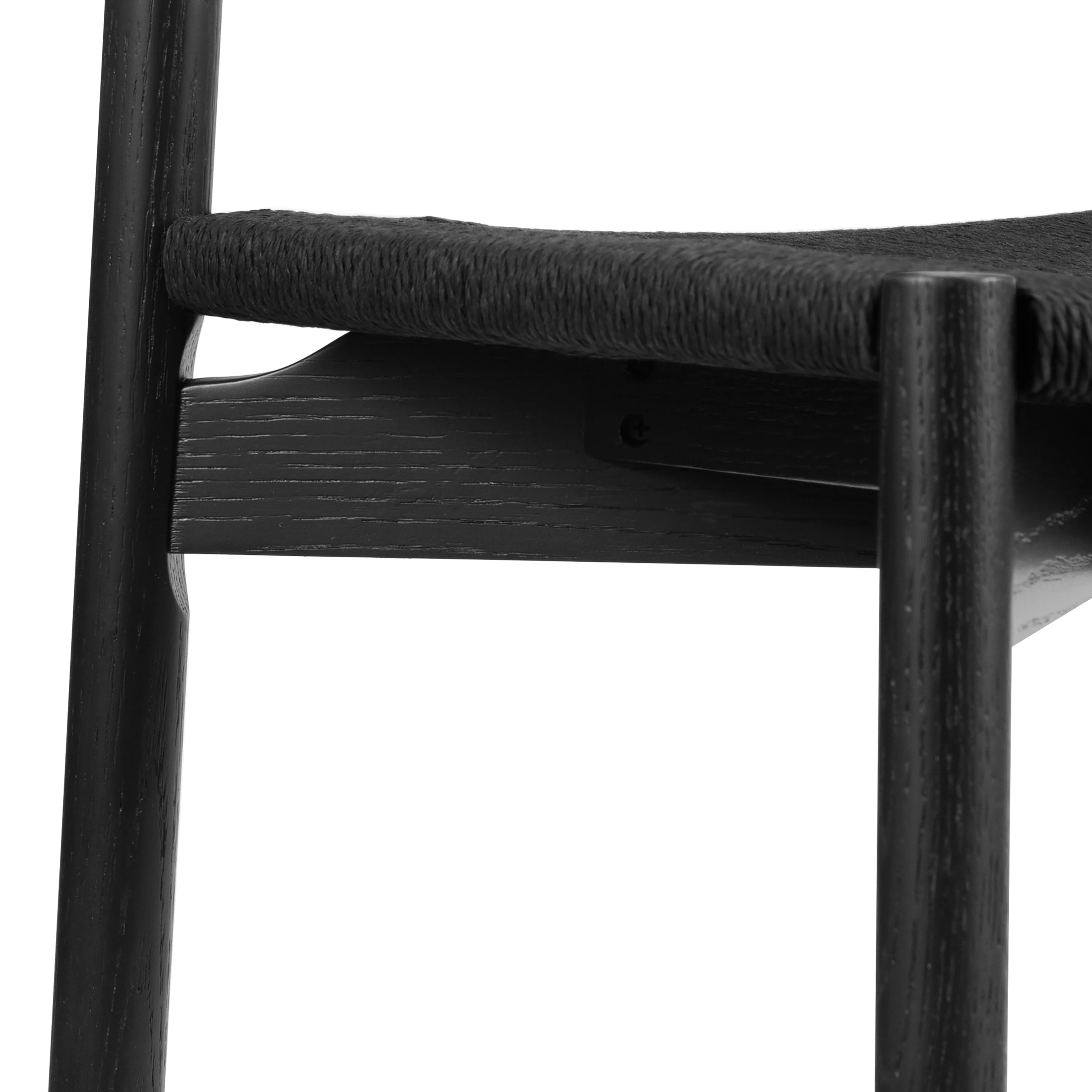 Hamm Counter Stool | Pitch Black - Image 9