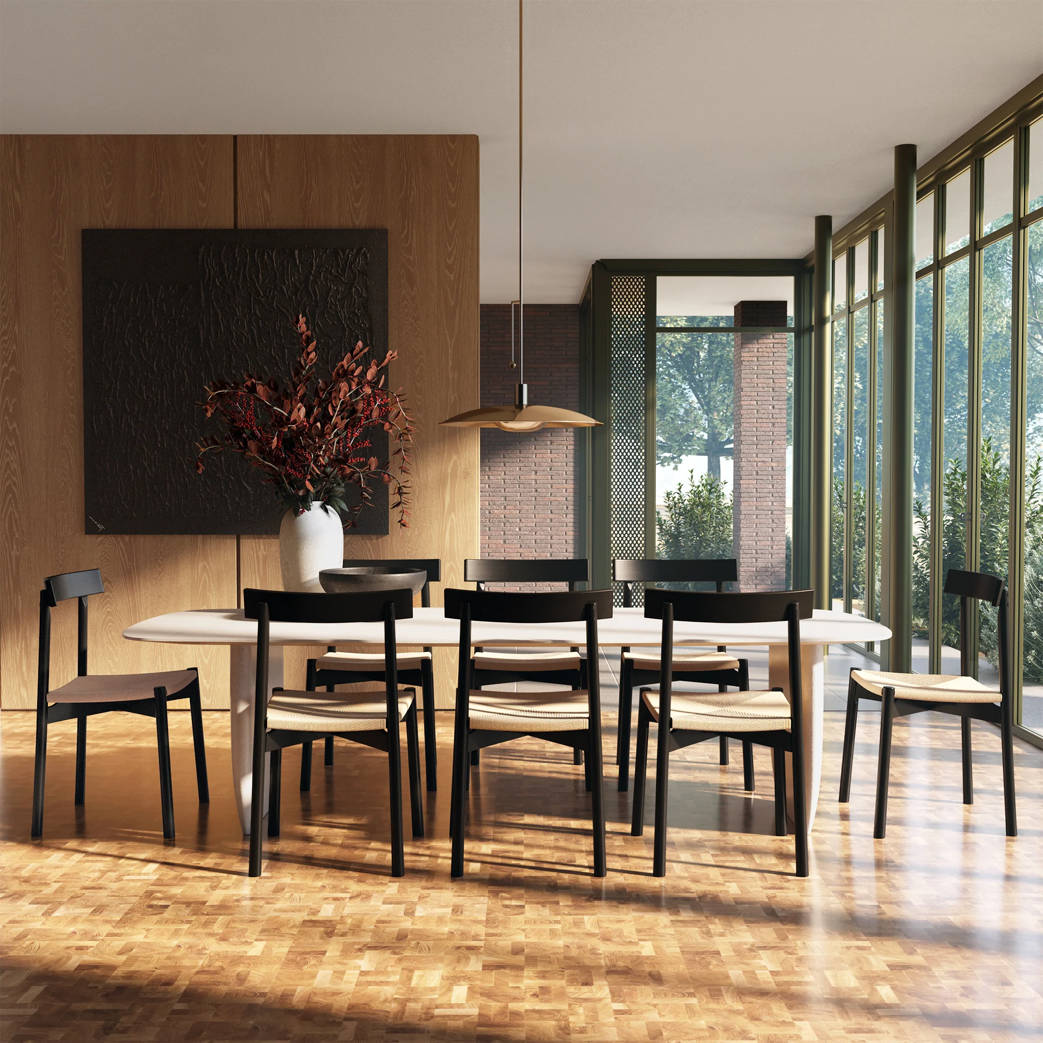 Hamm Dining Chair | Black - Image 3