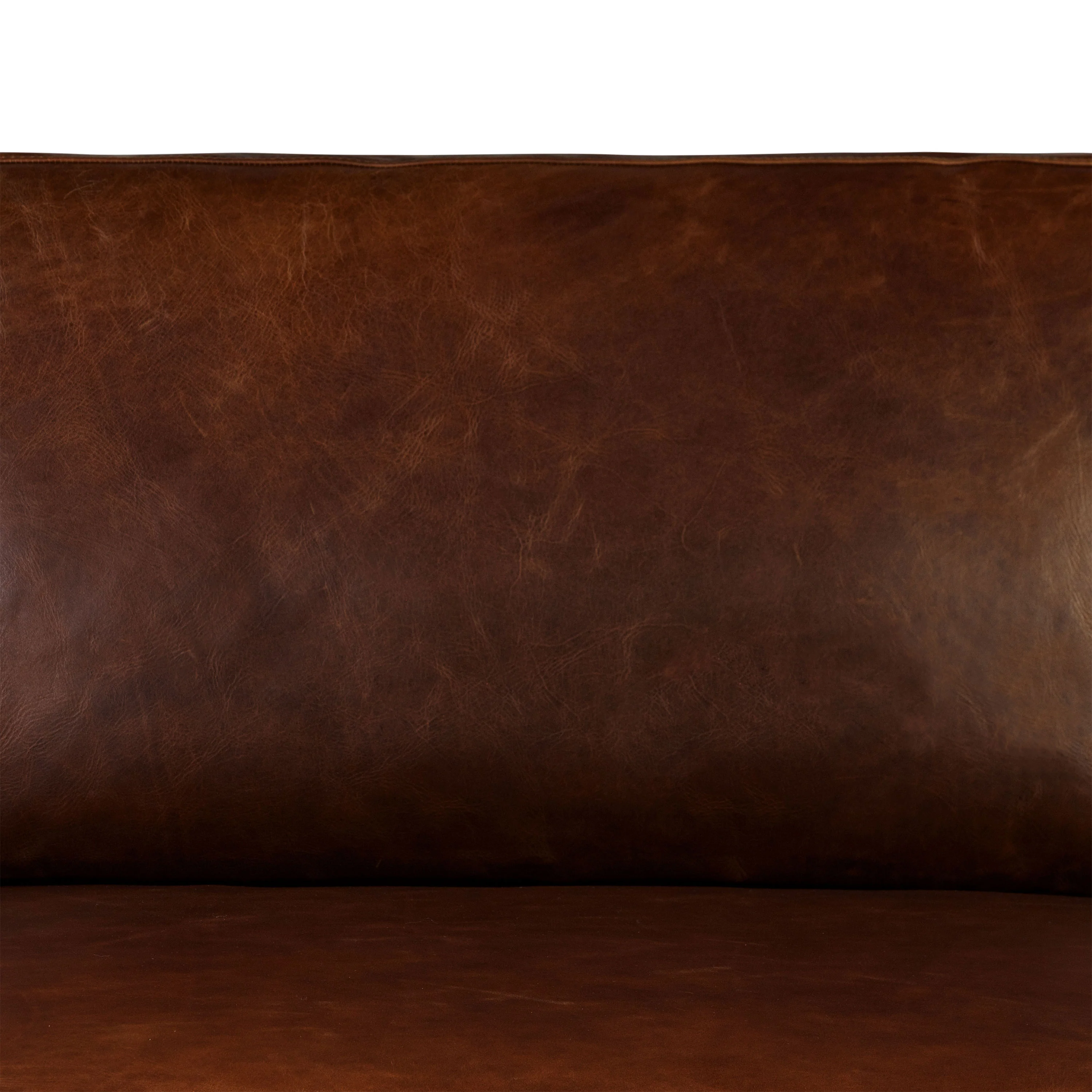 Harper 113.5" Leather Left-facing Pull-Out Sleeper Sectional Sofa | Oscuro Brown - Image 11