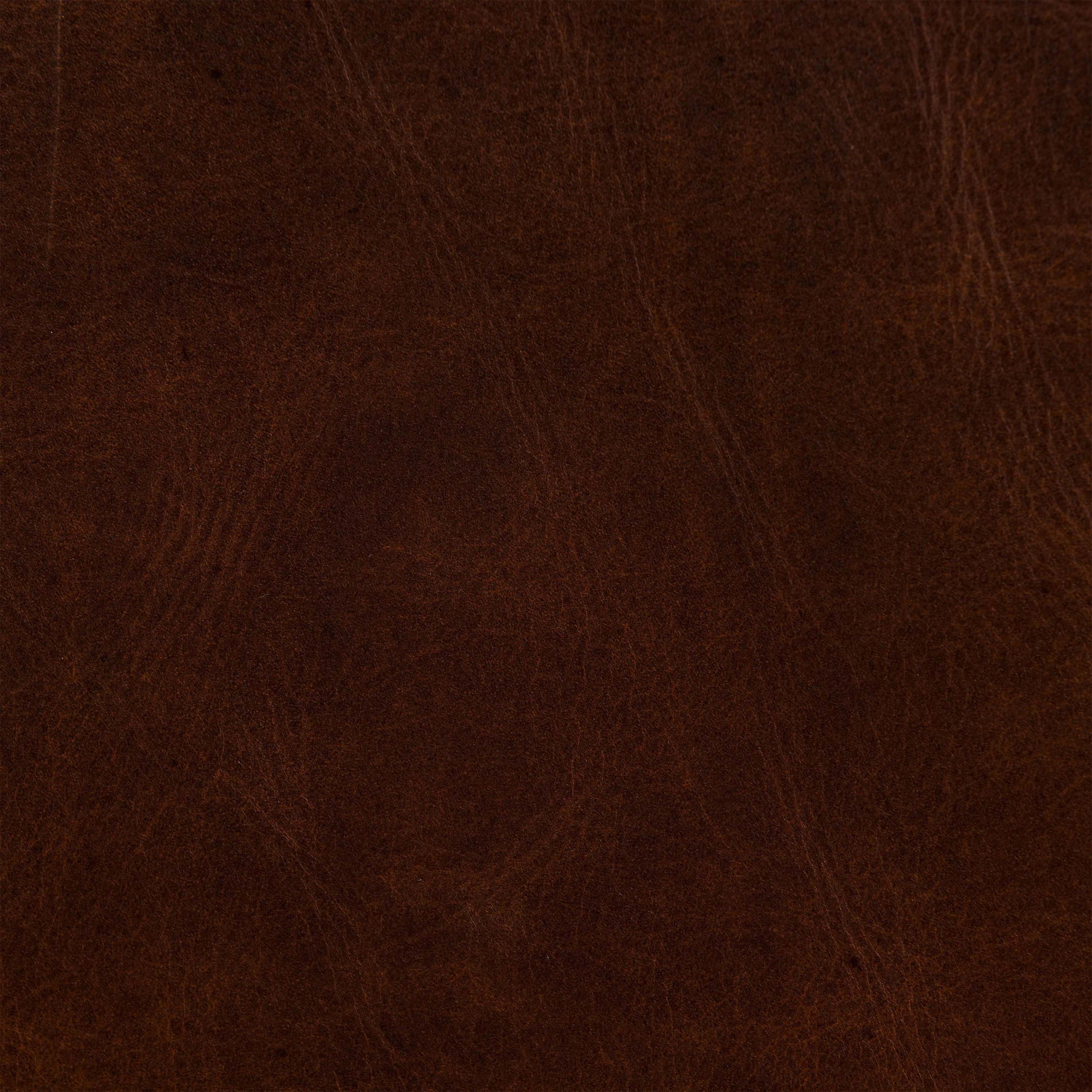 Harper 113.5" Leather Left-facing Pull-Out Sleeper Sectional Sofa | Oscuro Brown - Image 17
