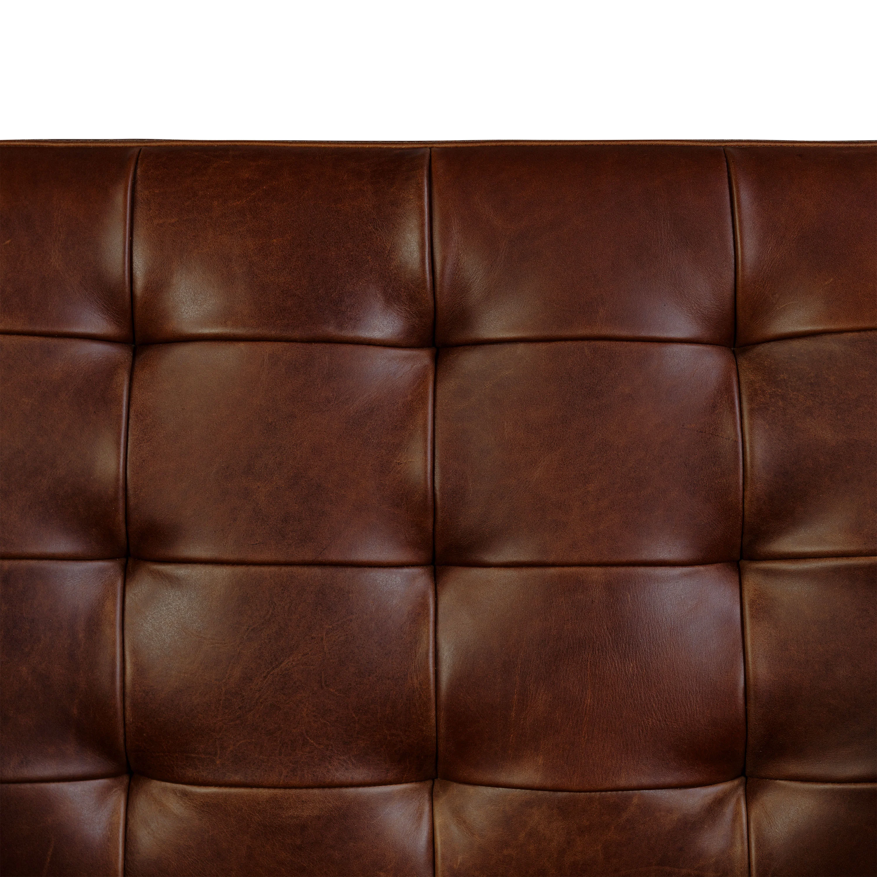 Herstal Leather Lounge Chair | Oscuro Brown - Image 10