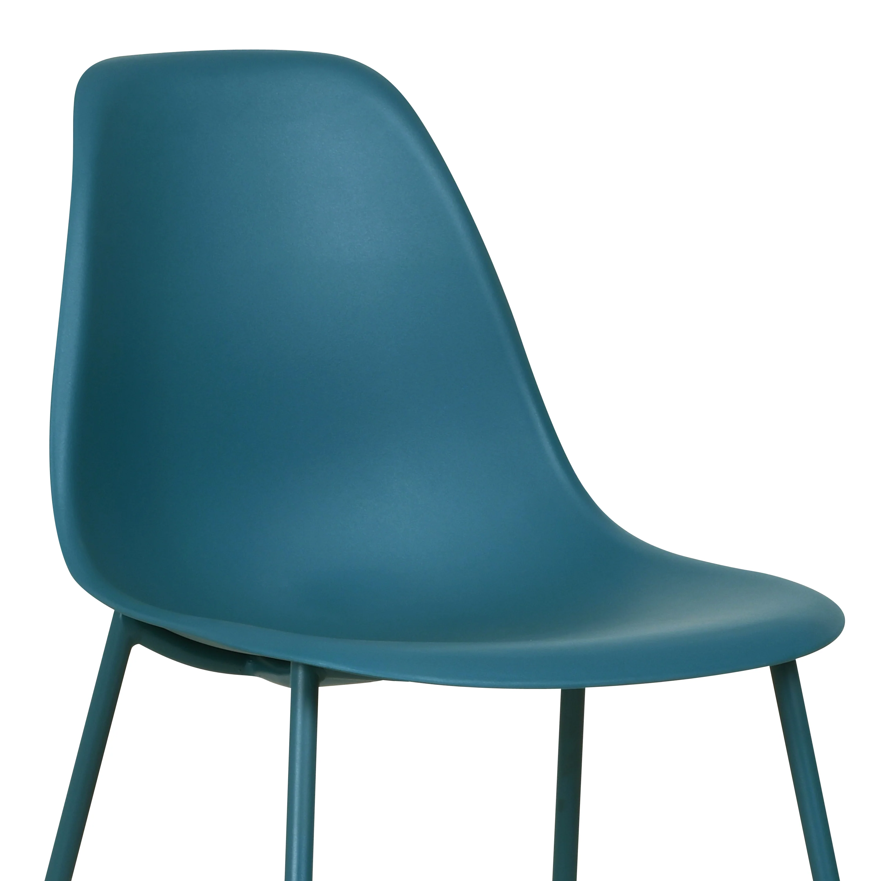 Isla Counter Height Stool | Ocean Teal | Set of 3 - Image 9