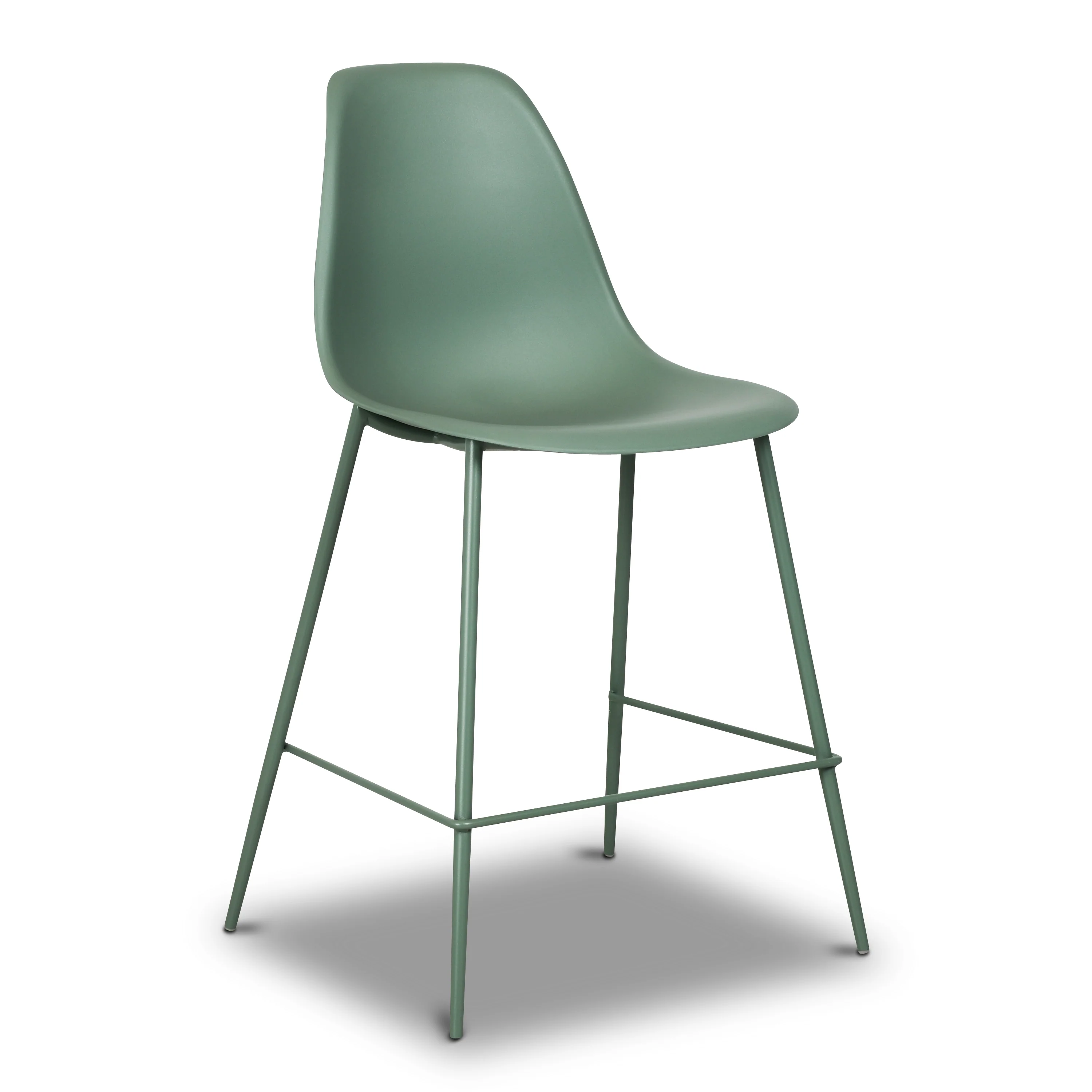 Isla Counter Height Stool | Pistachio Green | Set of 3 - Image 5