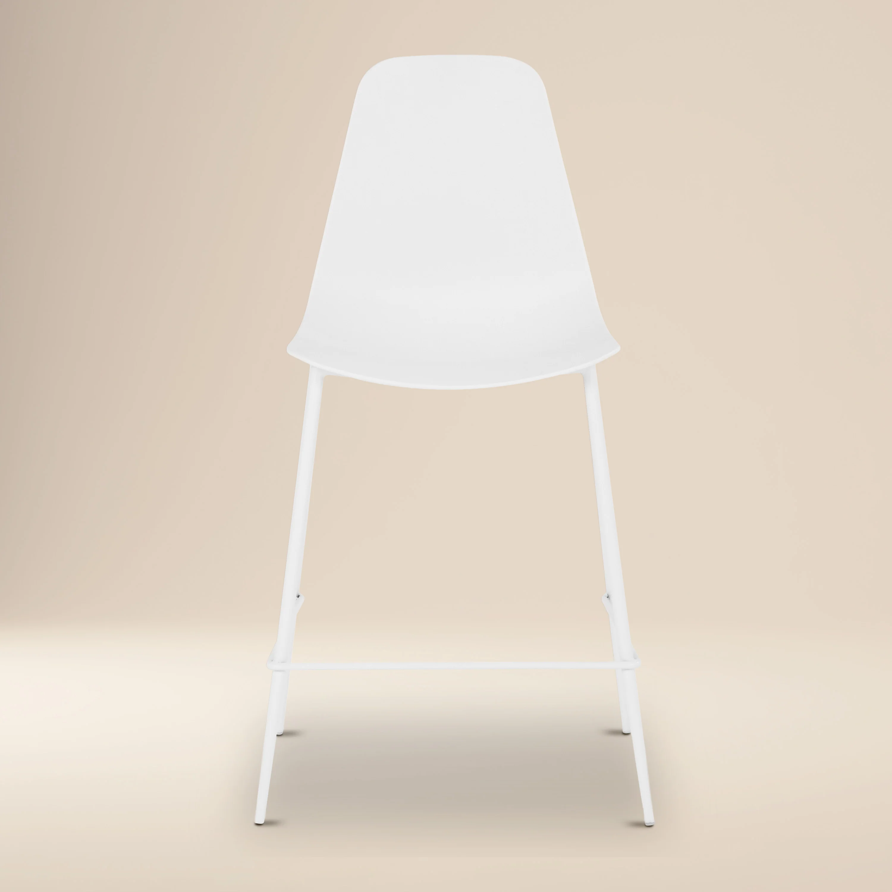 Isla Counter Height Stool | White | Set of 3 - Image 2