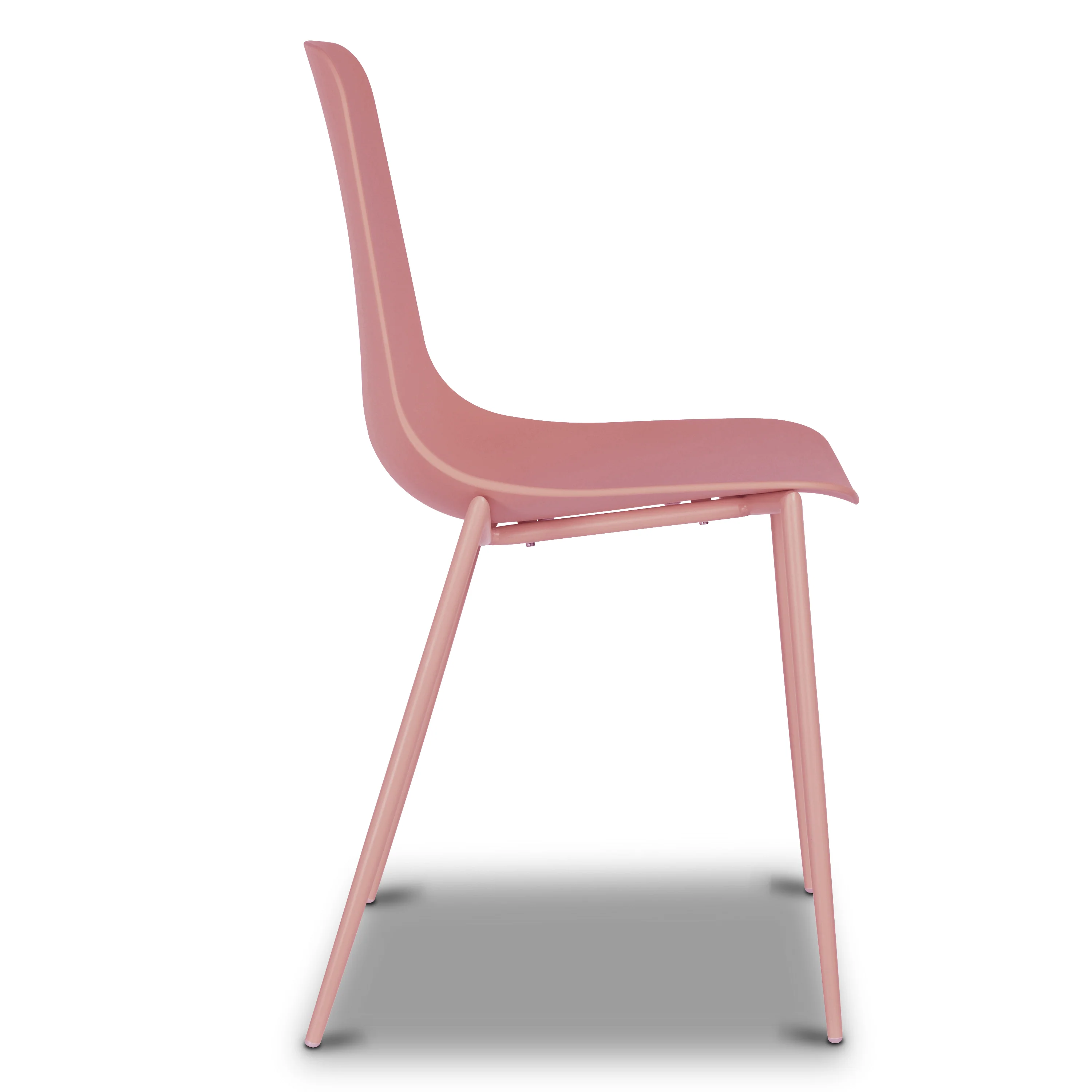 Isla Dining Chair | Blush Pink | Set of 4 - Image 9