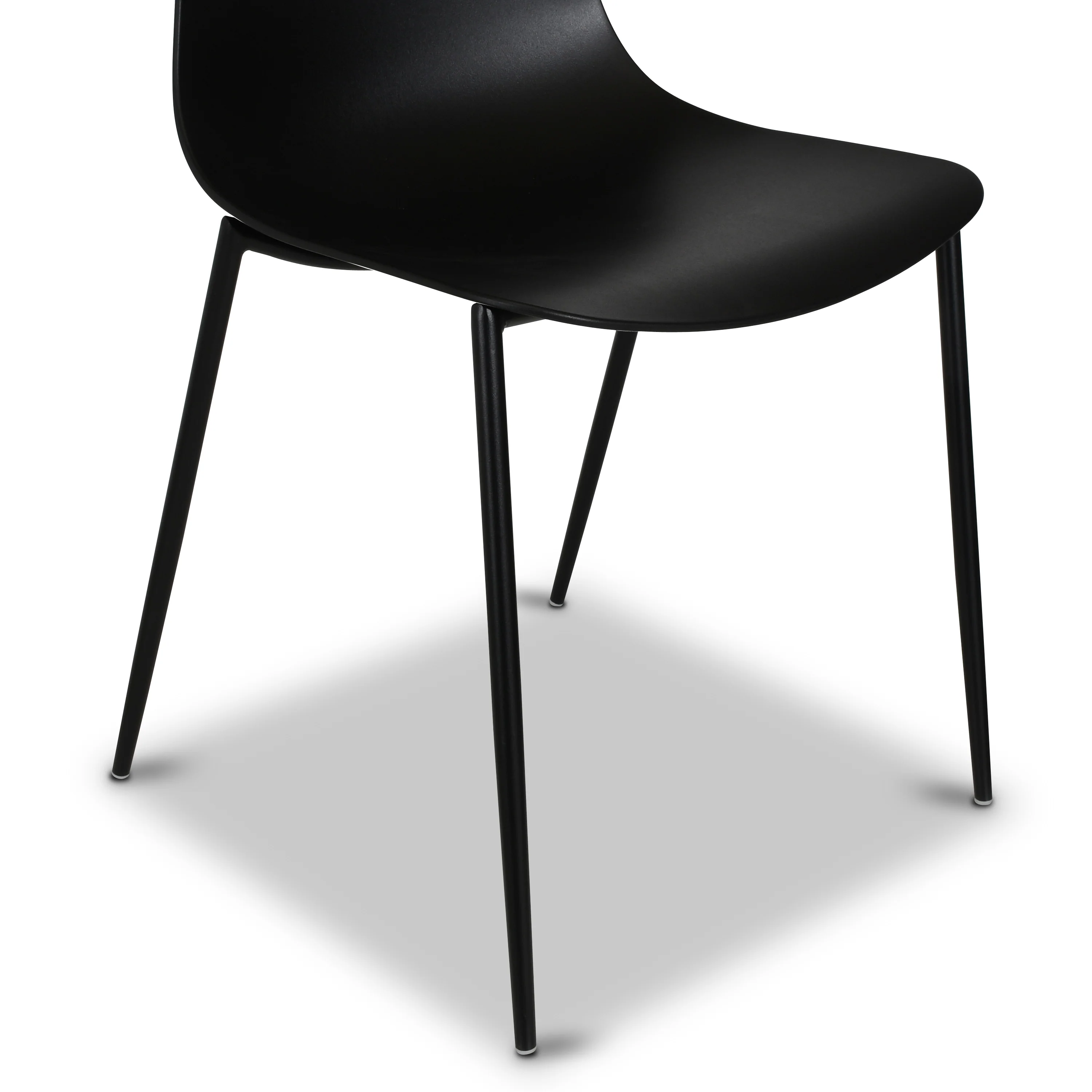 Isla Dining Chair | Ebony Black | Set of 4 - Image 13