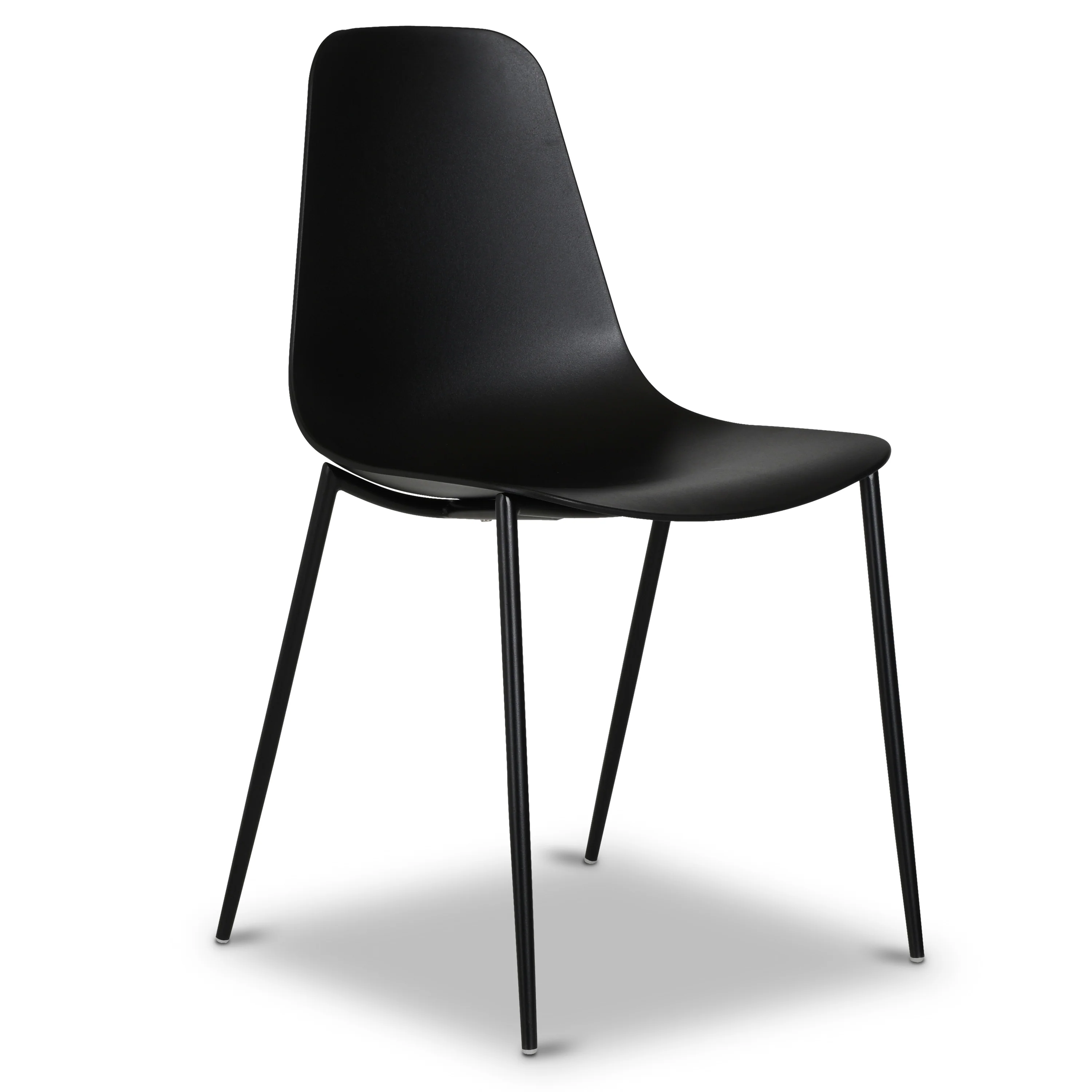 Isla Dining Chair | Ebony Black | Set of 4 - Image 7