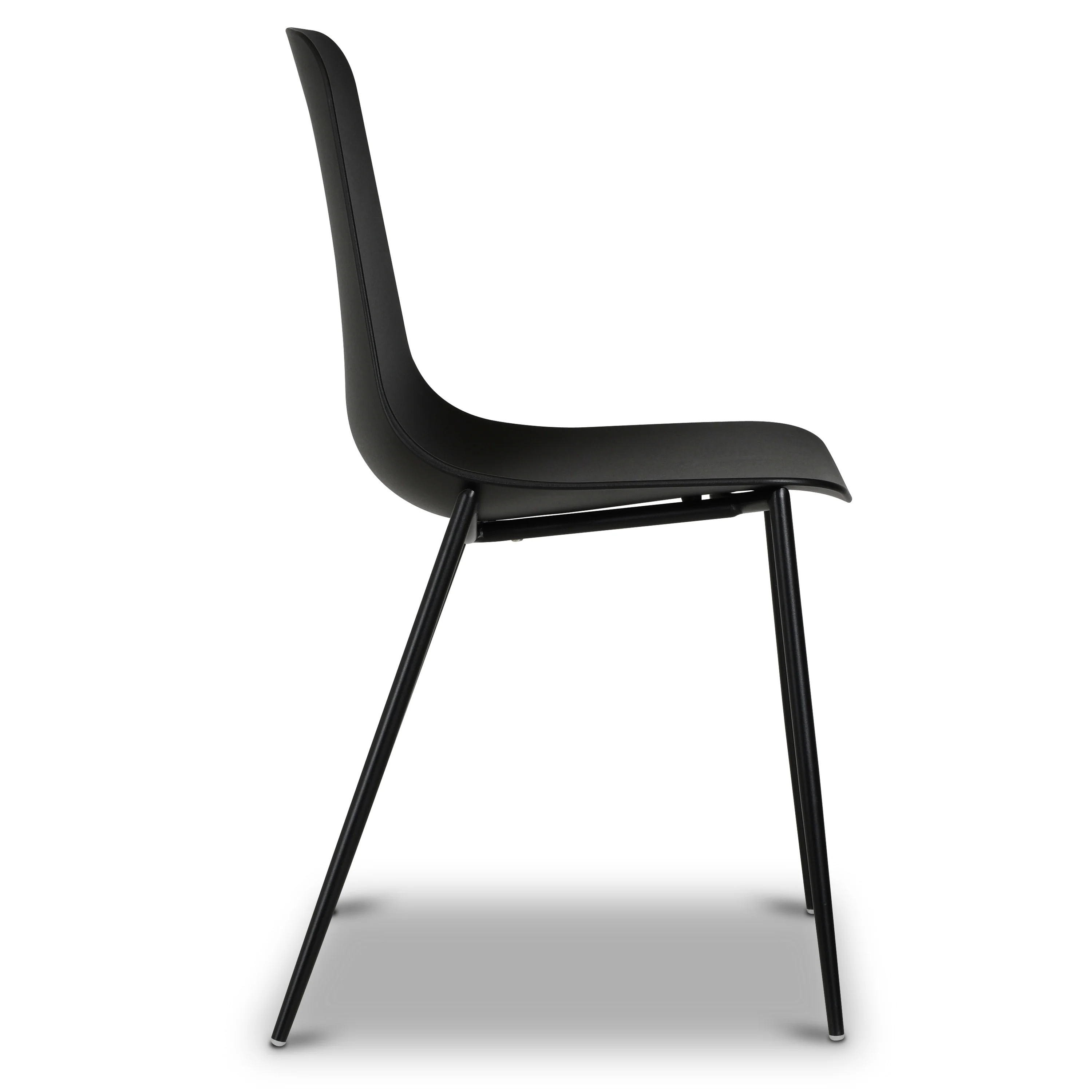 Isla Dining Chair | Ebony Black | Set of 4 - Image 9