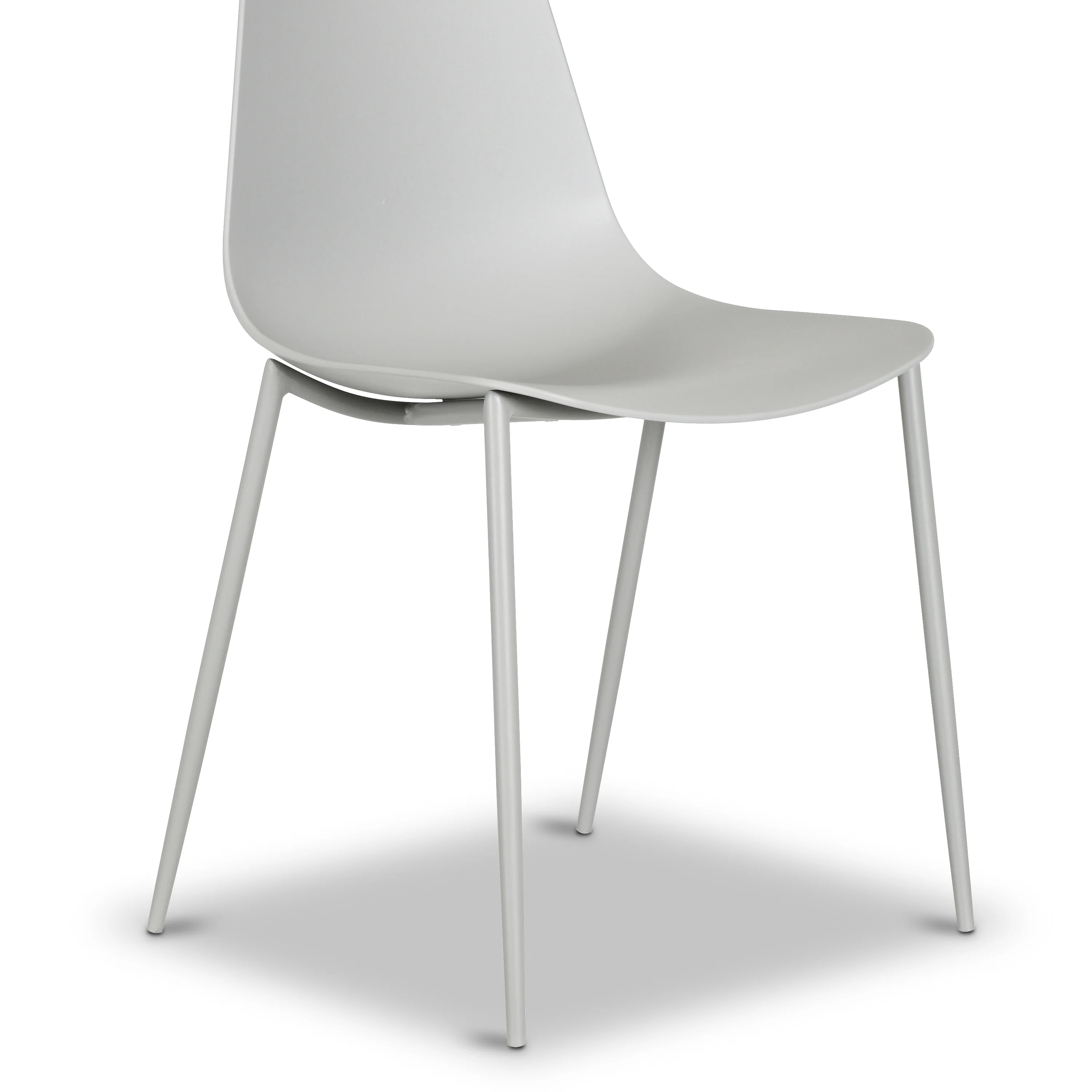Isla Dining Chair | Feather Grey | Set of 4 - Image 13