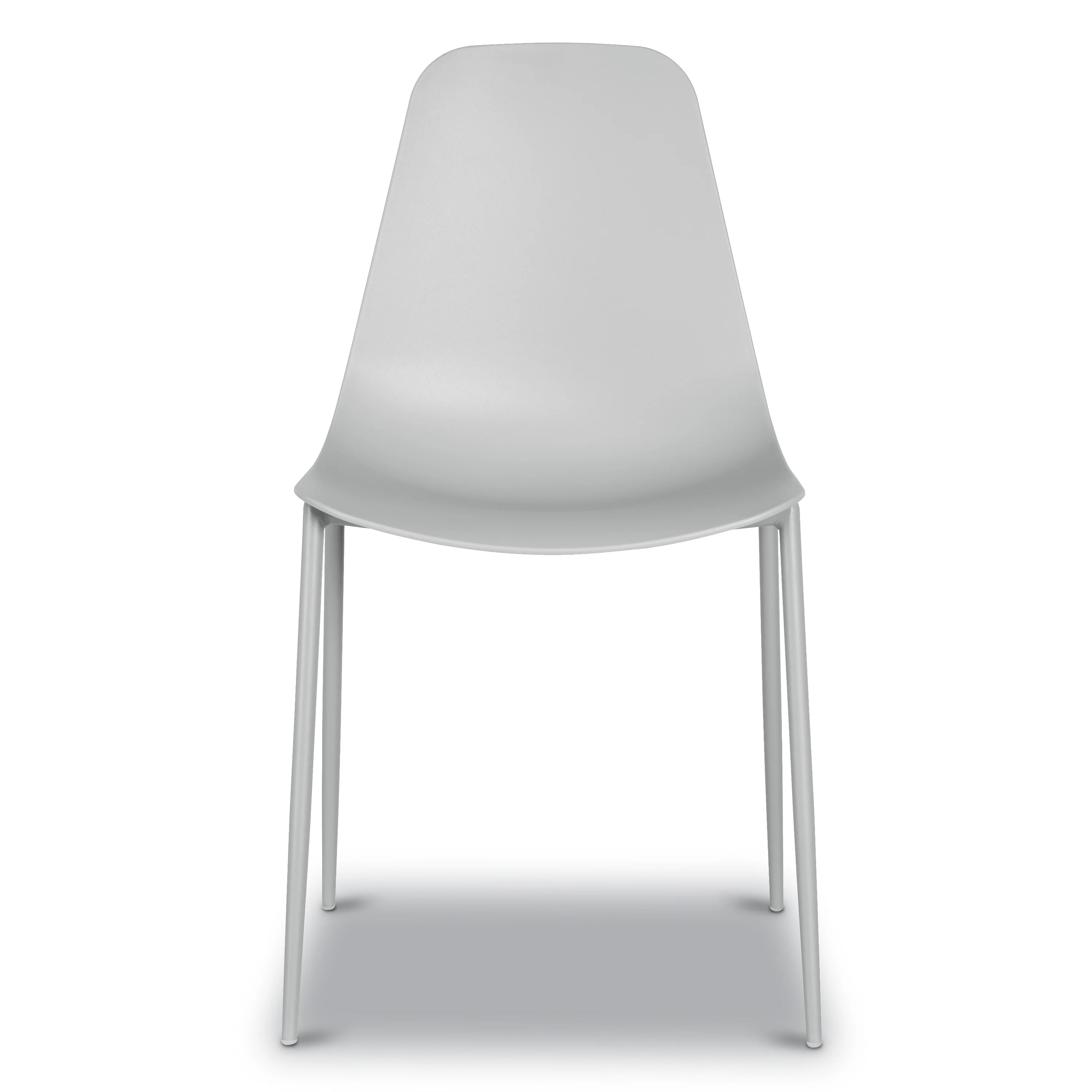 Isla Dining Chair | Feather Grey | Set of 4 - Image 4