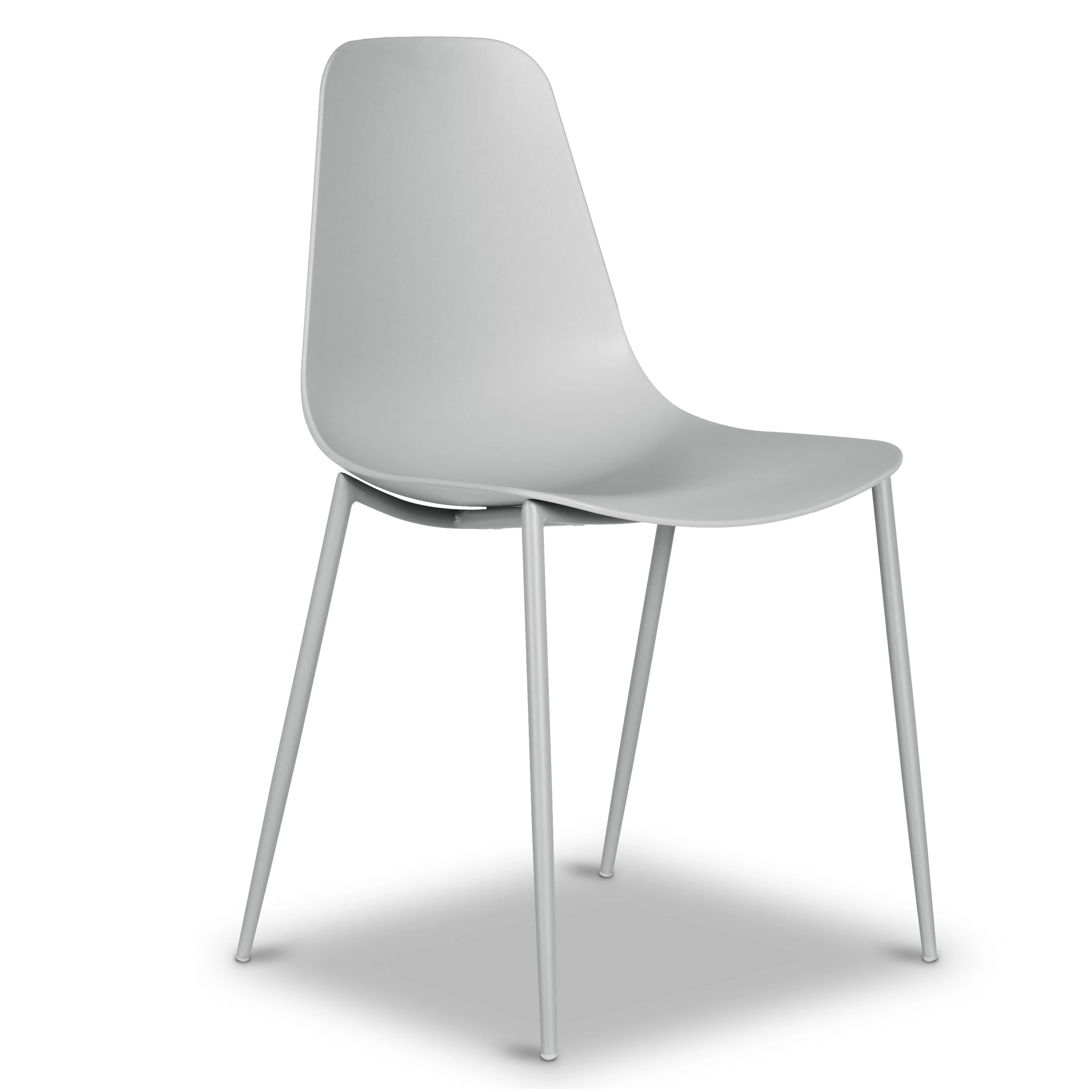 Isla Dining Chair | Feather Grey | Set of 4 - Image 7