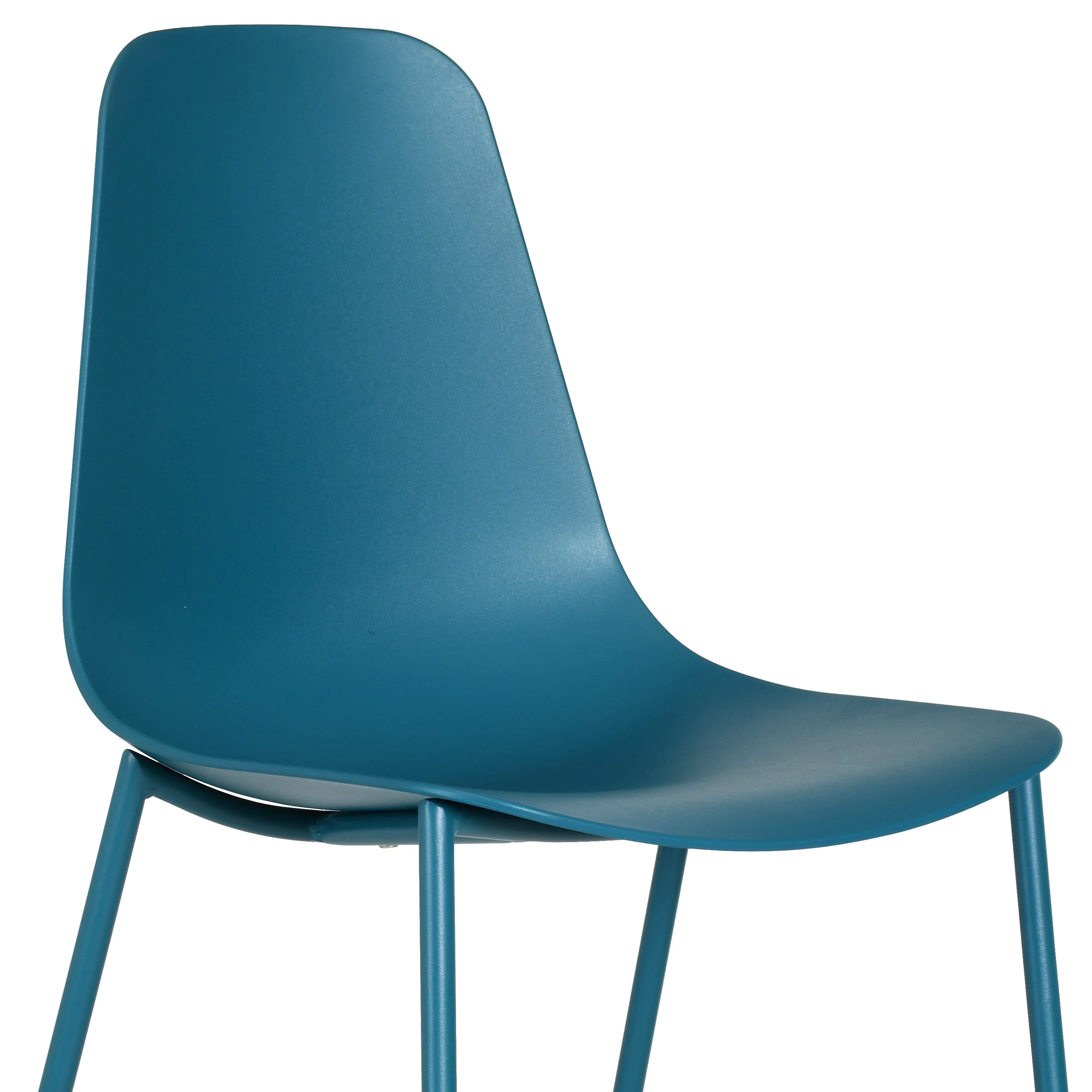 Isla Dining Chair | Ocean Teal | Set of 4 - Image 14