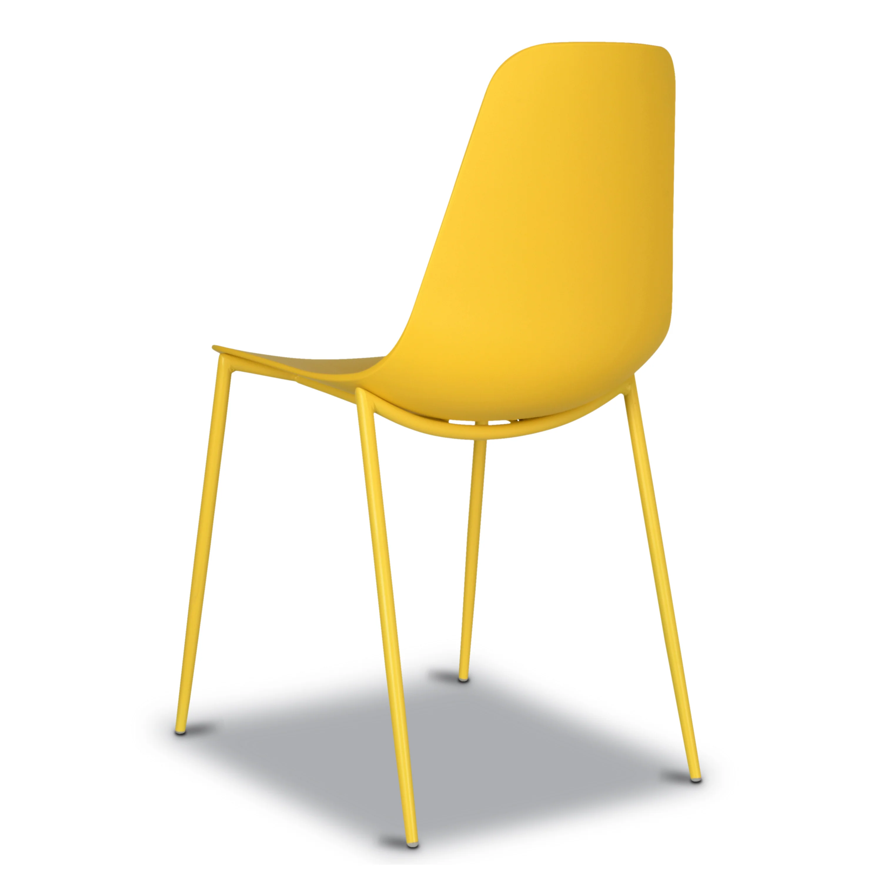 Isla Dining Chair | Sunburst Yellow | Set of 4 - Image 11