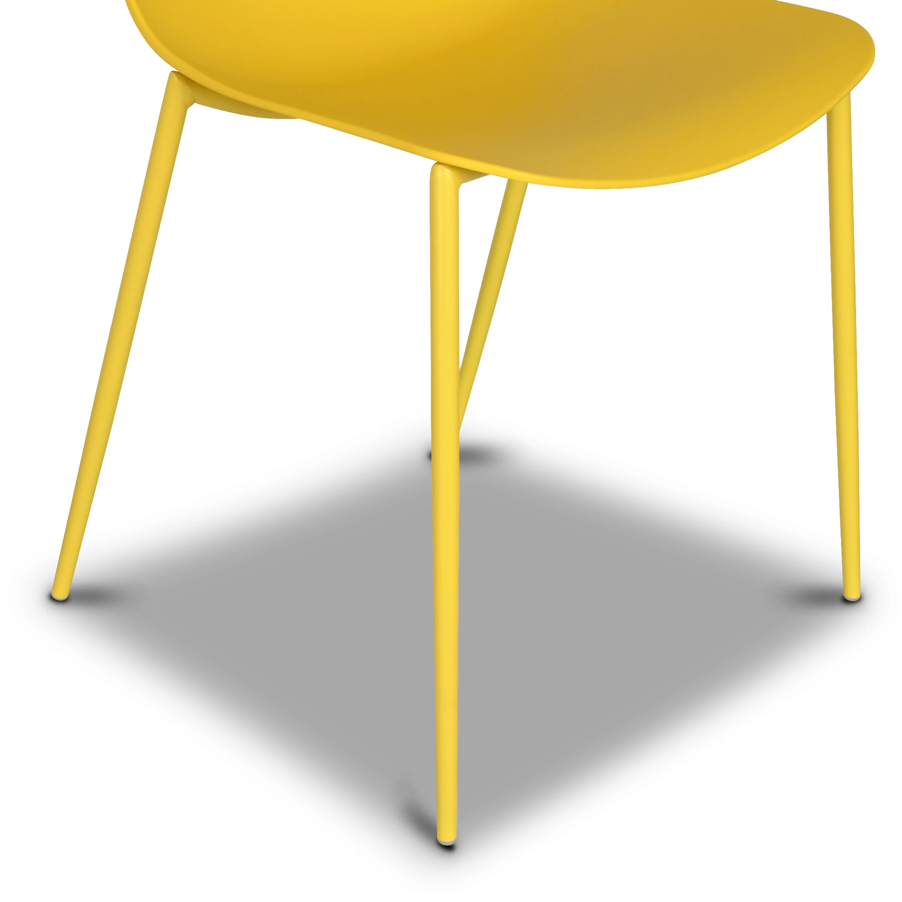 Isla Dining Chair | Sunburst Yellow | Set of 4 - Image 16