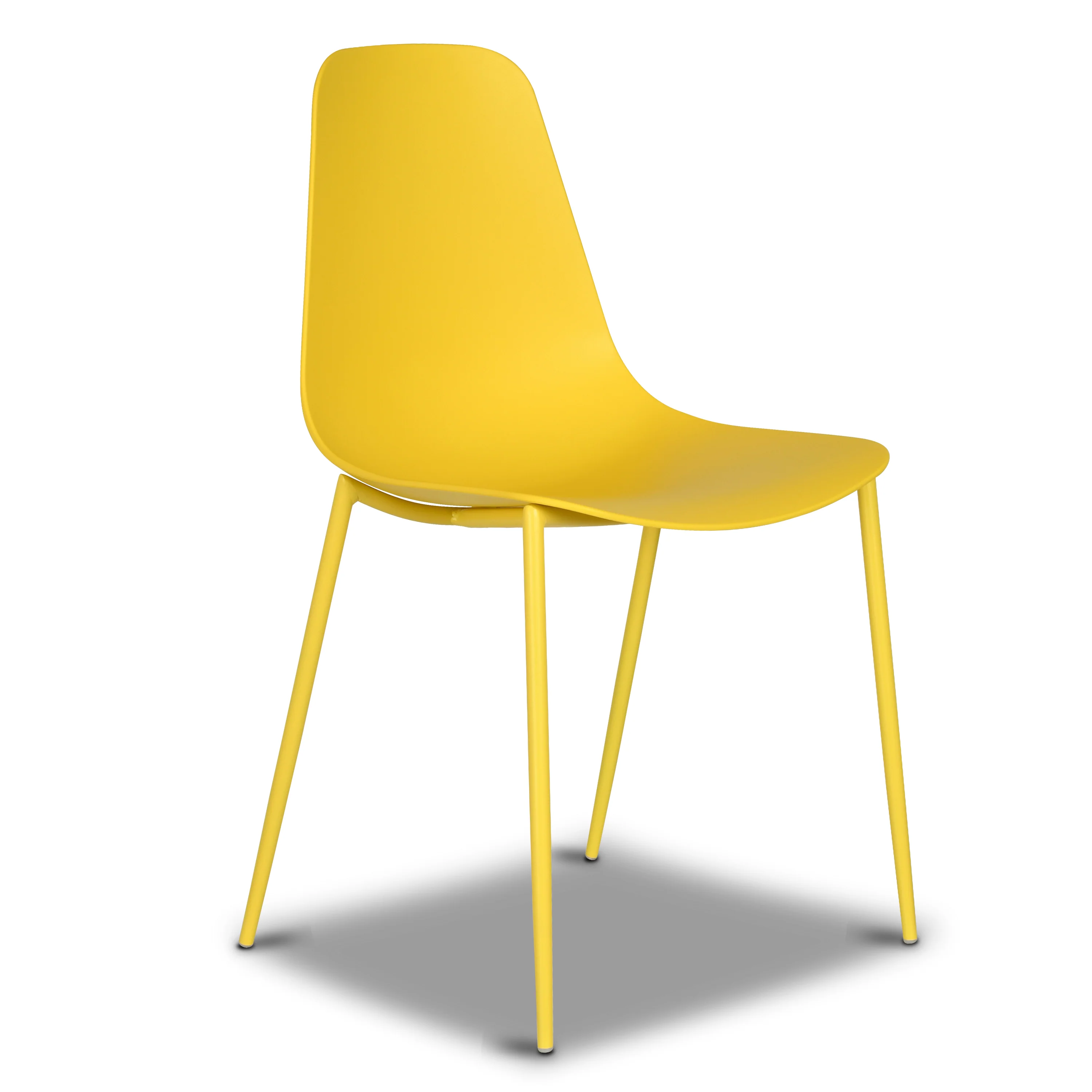 Isla Dining Chair | Sunburst Yellow | Set of 4 - Image 9