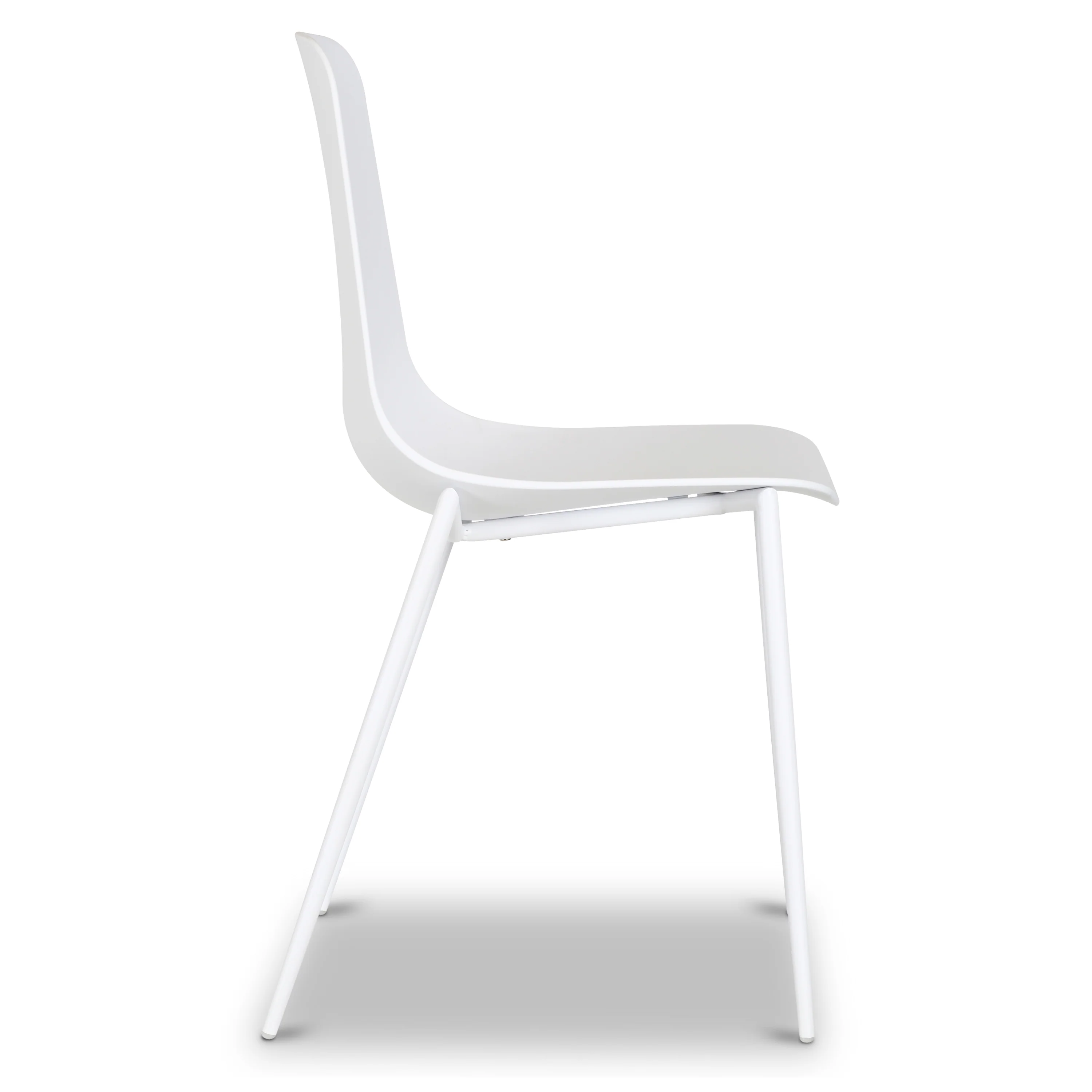 Isla Dining Chair | White | Set of 4 - Image 6