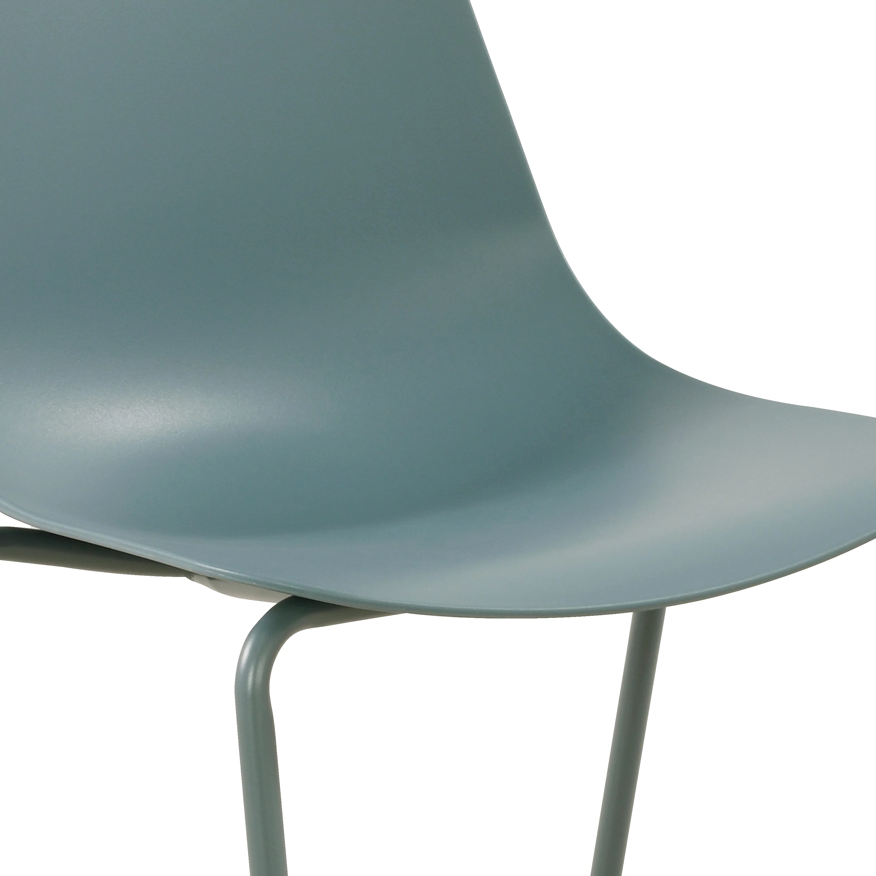 Isla Stackable Dining Chair | Coastal Blue | Set of 4 - Image 11