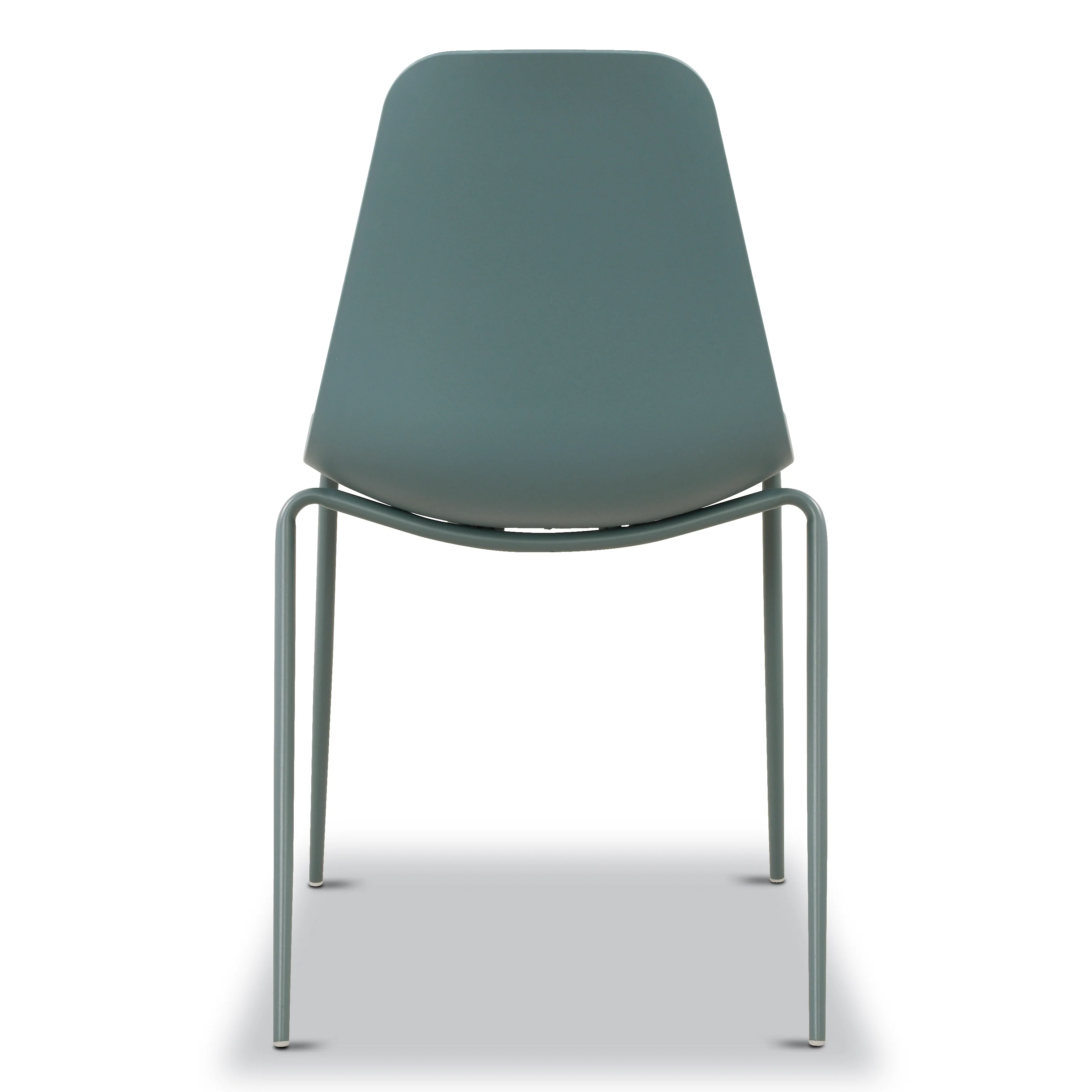 Isla Stackable Dining Chair | Coastal Blue | Set of 4 - Image 8
