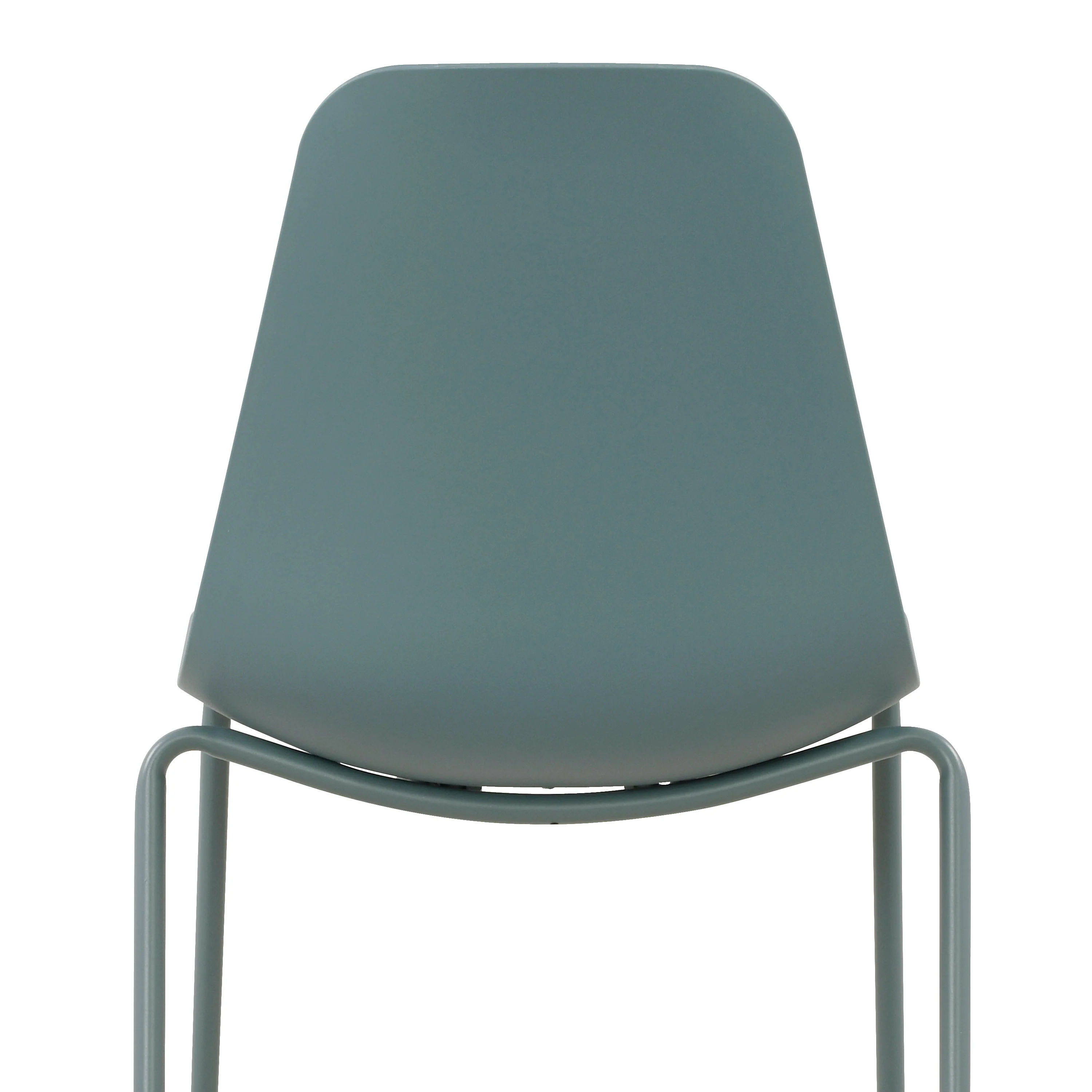 Isla Stackable Dining Chair | Coastal Blue | Set of 4 - Image 9