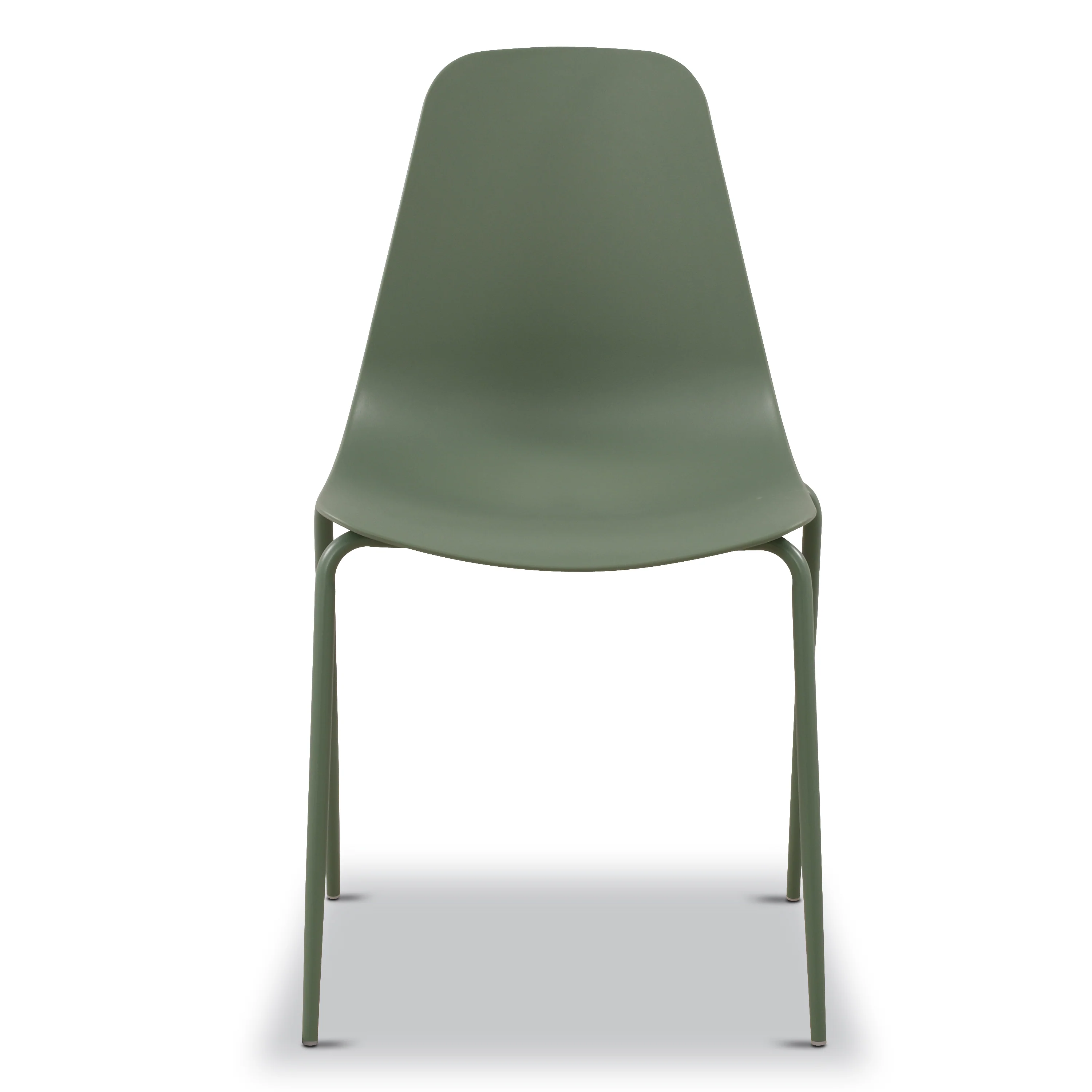 Isla Stackable Dining Chair | Pistachio Green | Set of 4 - Image 4