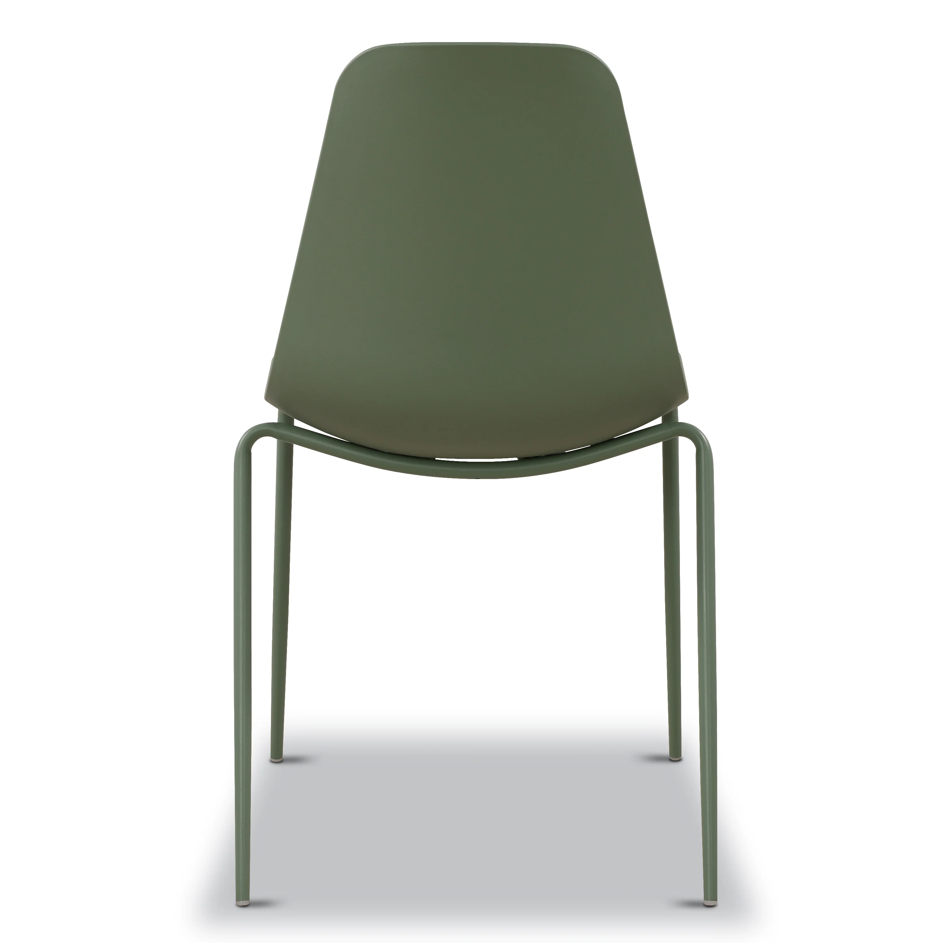 Isla Stackable Dining Chair | Pistachio Green | Set of 4 - Image 8