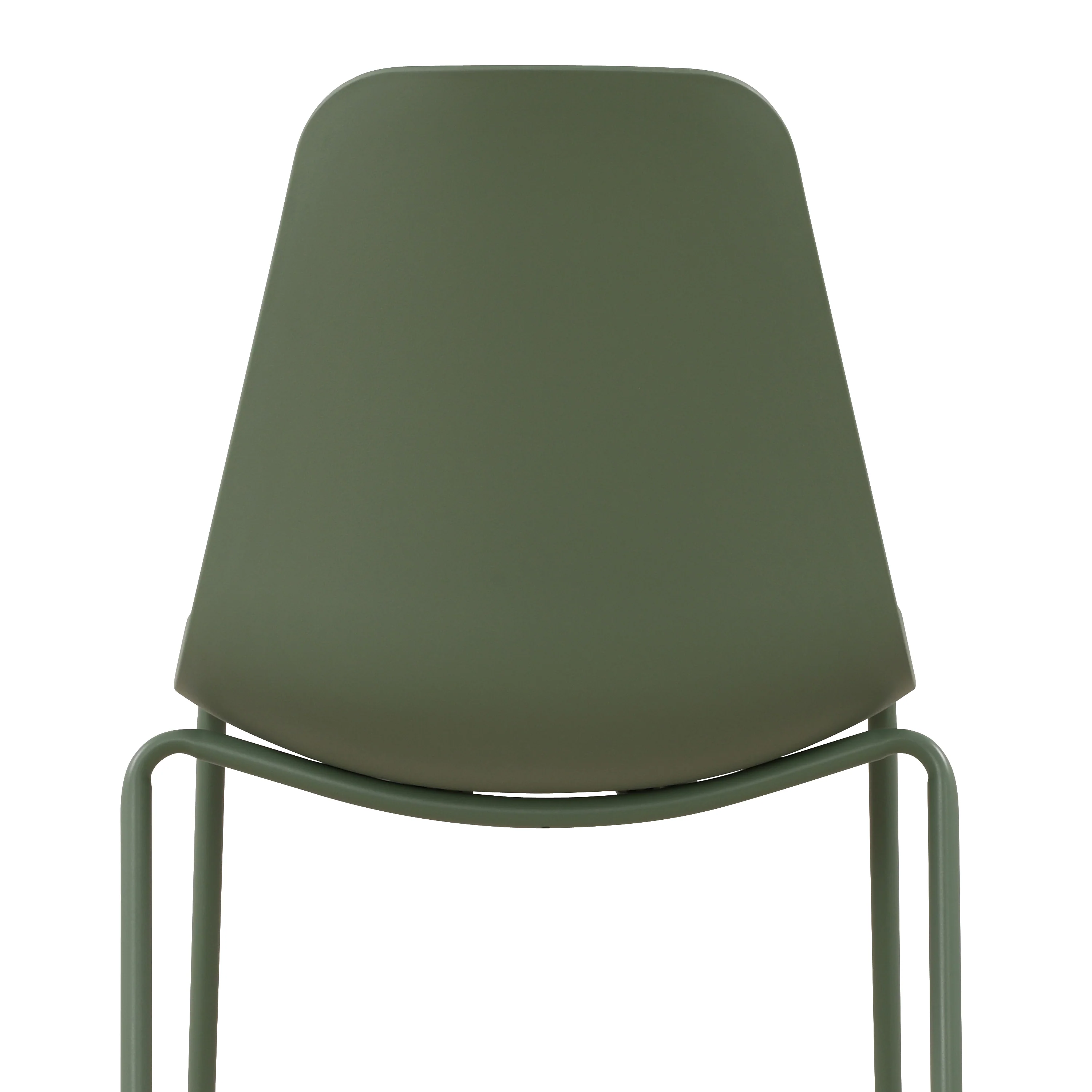 Isla Stackable Dining Chair | Pistachio Green | Set of 4 - Image 9