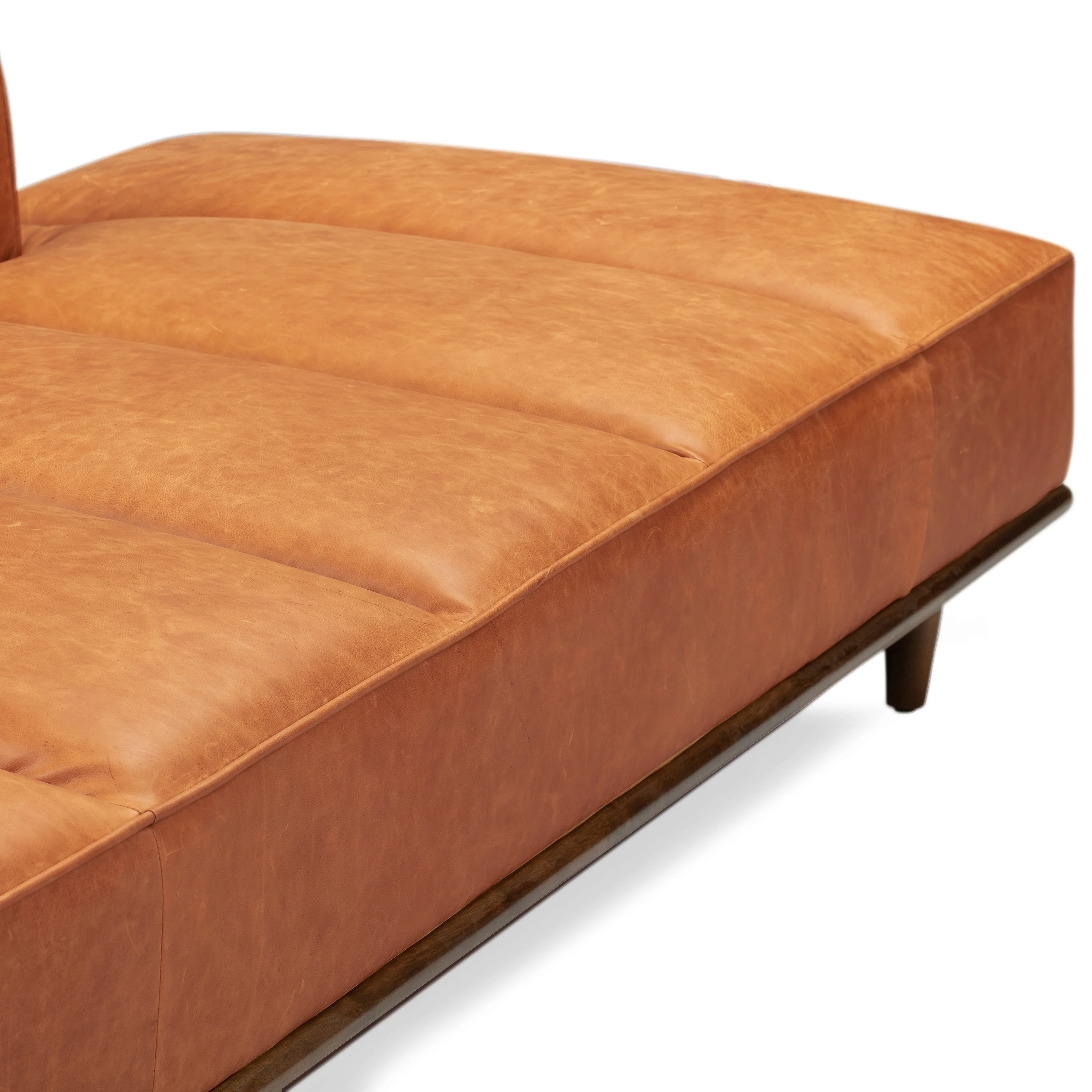 Jasper Leather Daybed | Cognac Tan - Image 12
