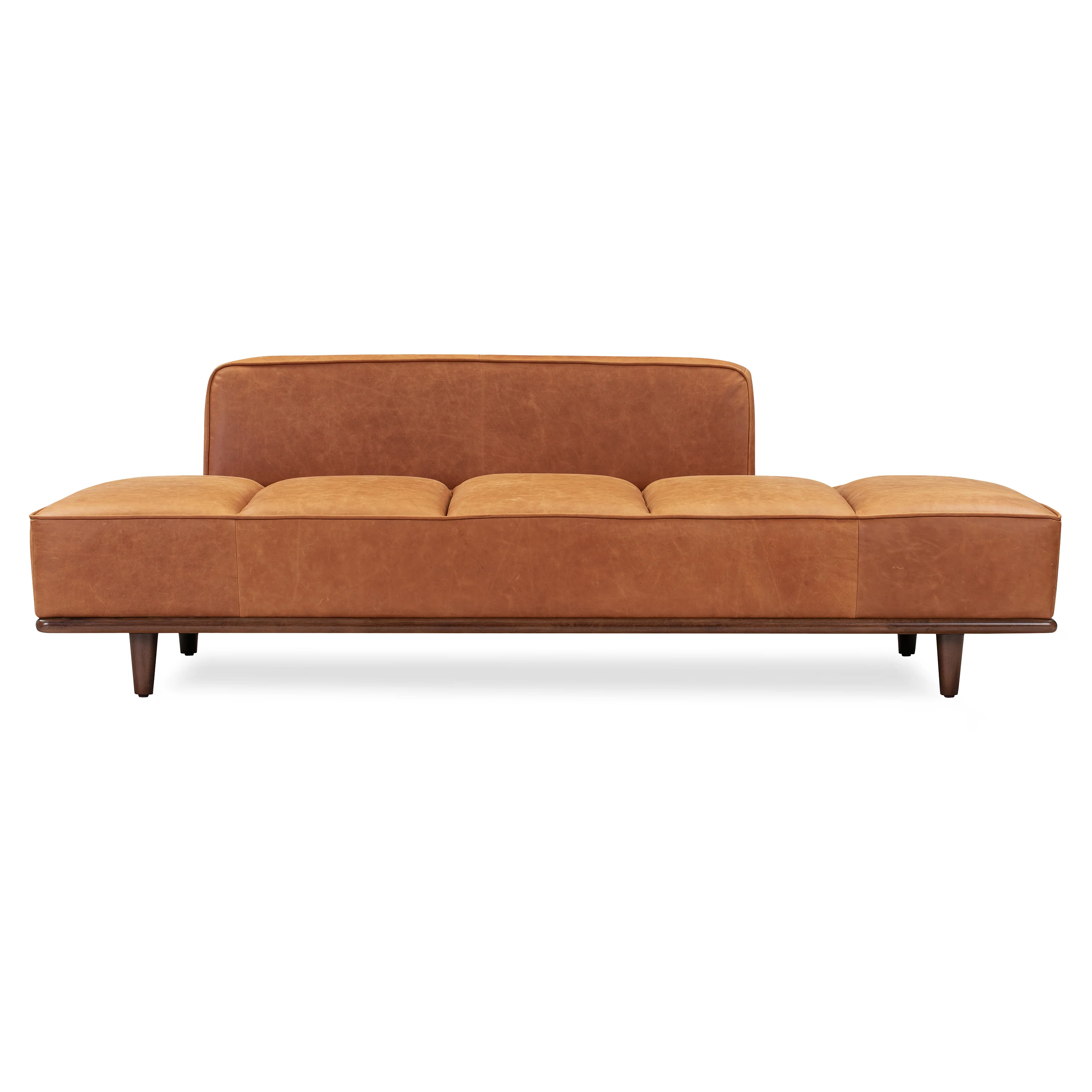 Jasper Leather Daybed | Cognac Tan - Image 4