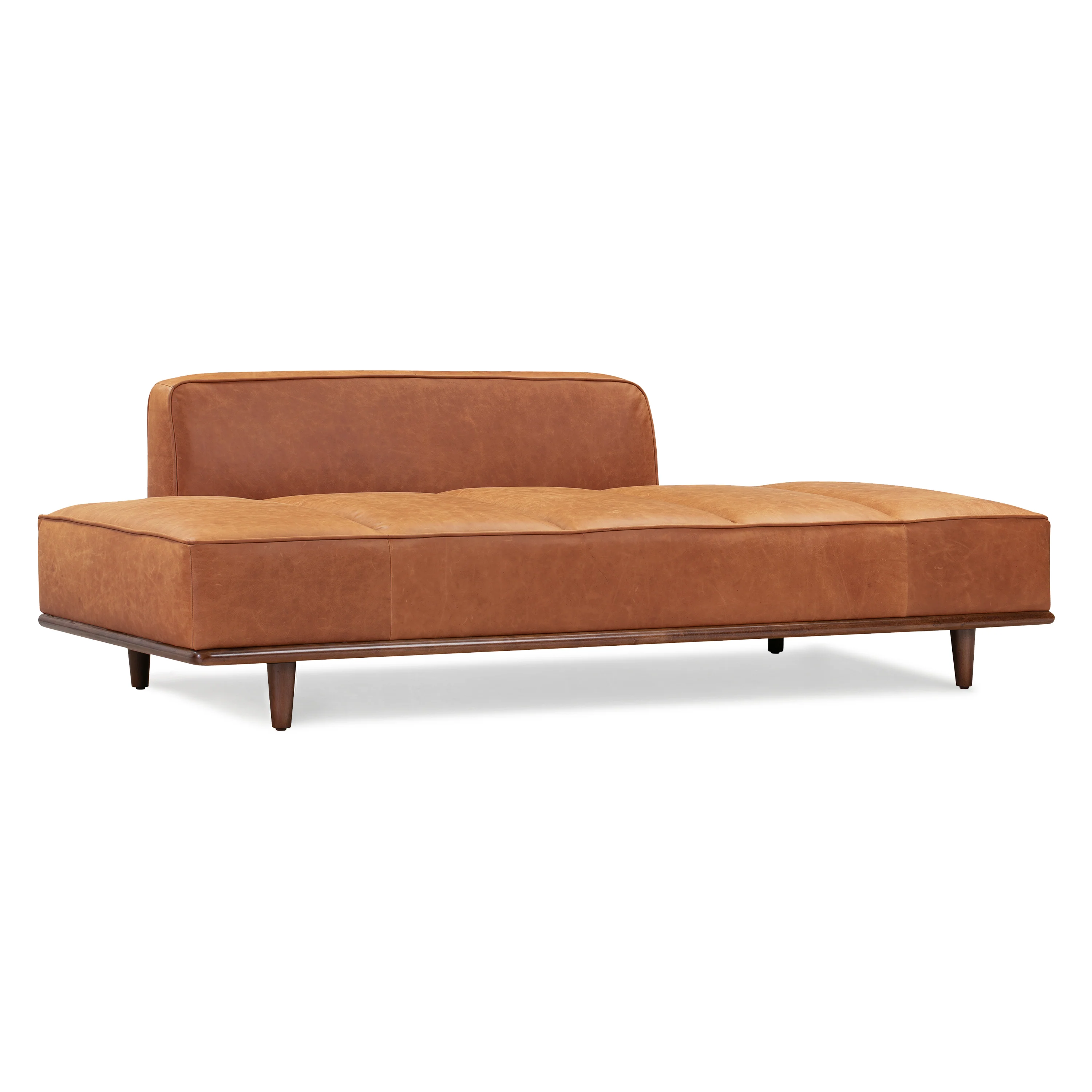 Jasper Leather Daybed | Cognac Tan - Image 5