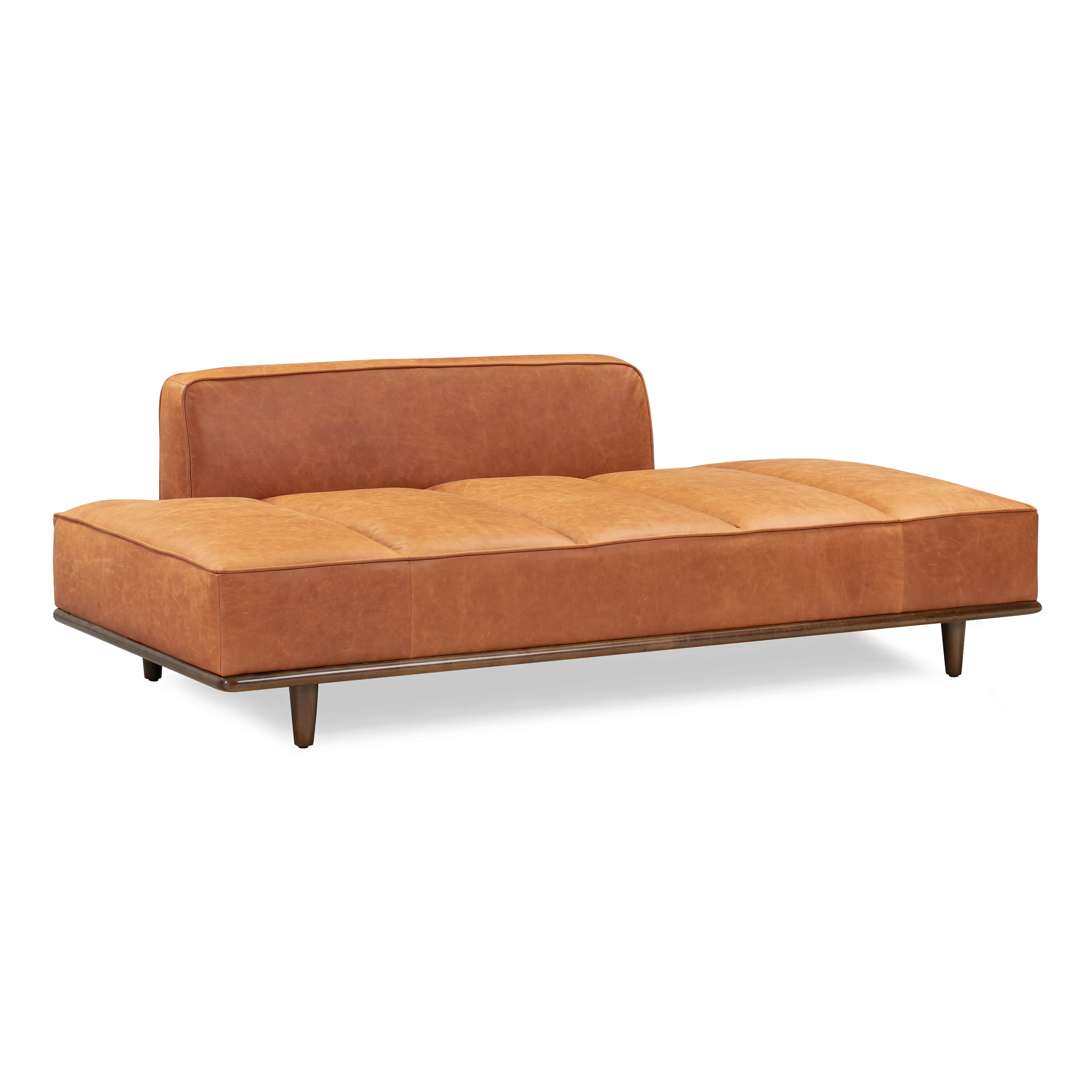 Jasper Leather Daybed | Cognac Tan - Image 6