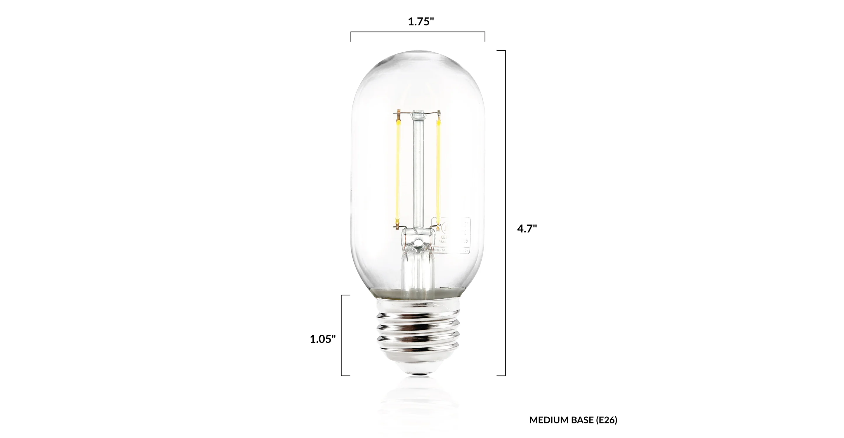Kashan T14 Clear LED Filament Light Bulb | Clear | Set of 6 - Image 13