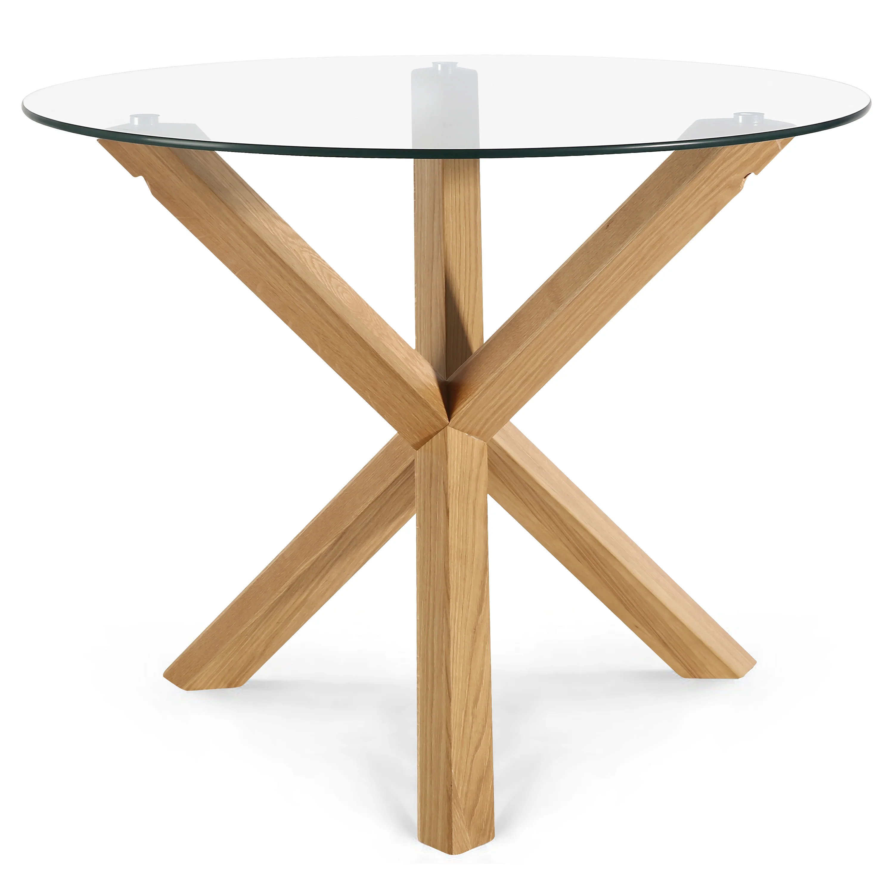 Kennedy Round Dining Table (37.4") | Natural - Image 8