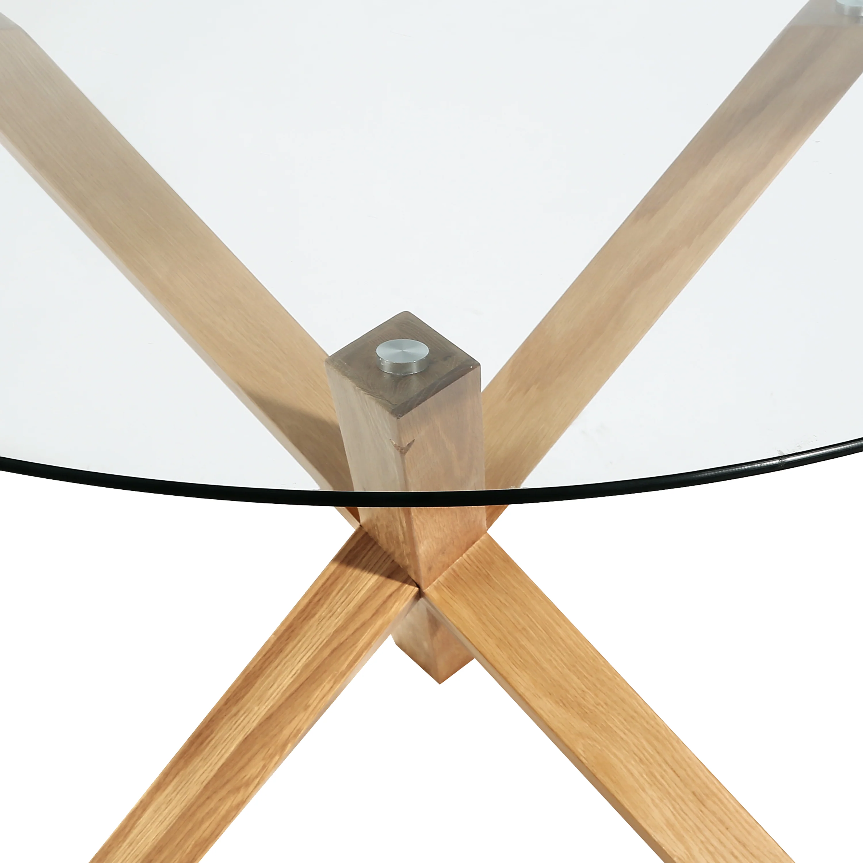 Kennedy Round Dining Table (48") | Natural - Image 10