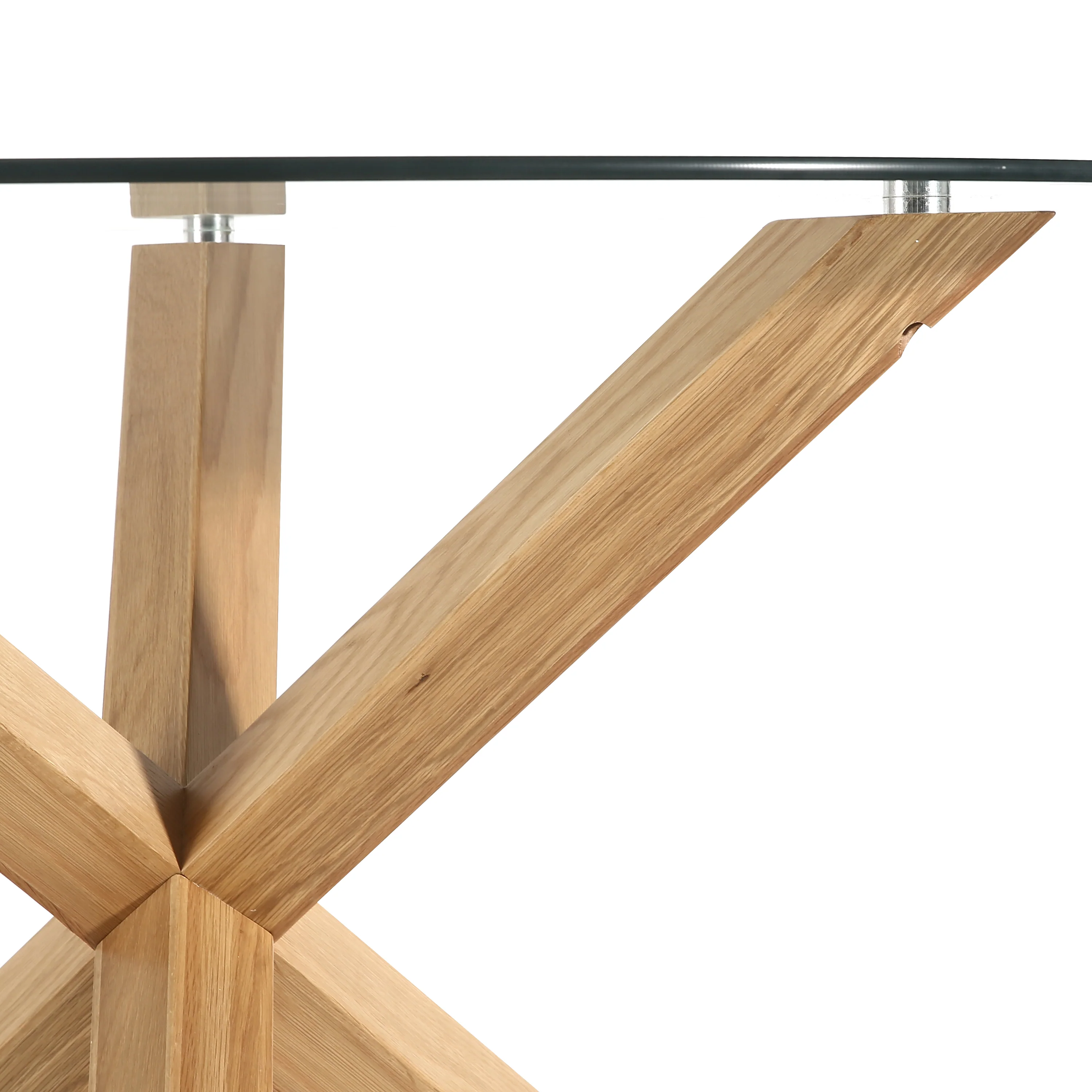 Kennedy Round Dining Table (48") | Natural - Image 11