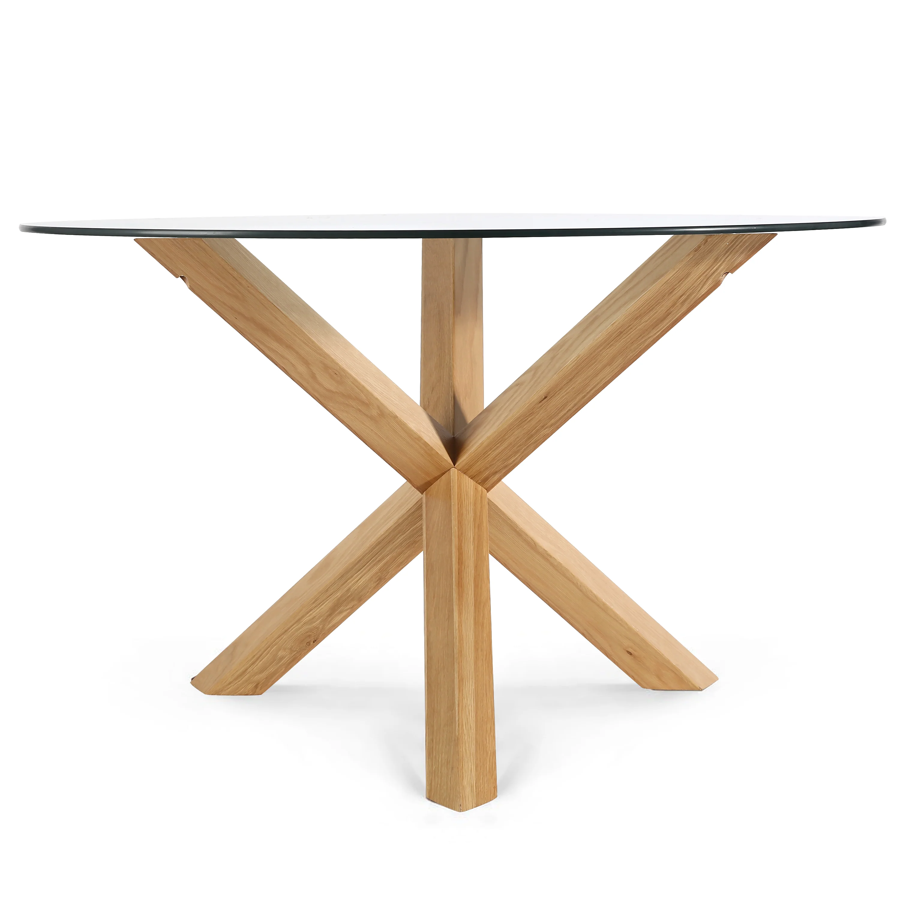 Kennedy Round Dining Table (48") | Natural - Image 5