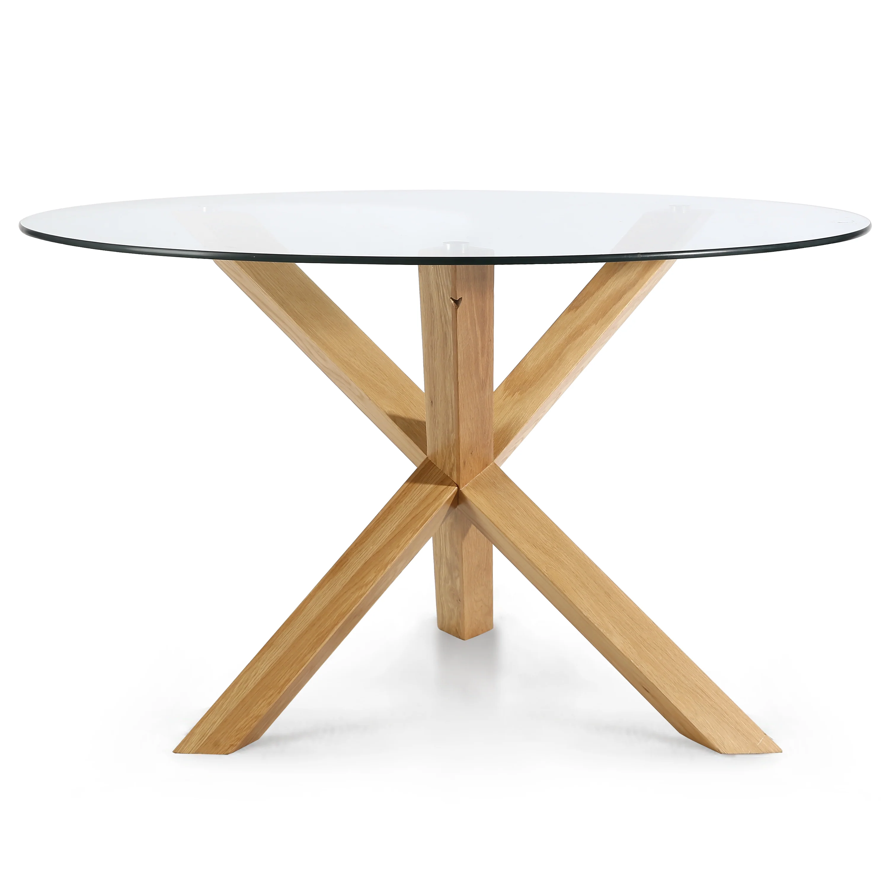 Kennedy Round Dining Table (48") | Natural - Image 6