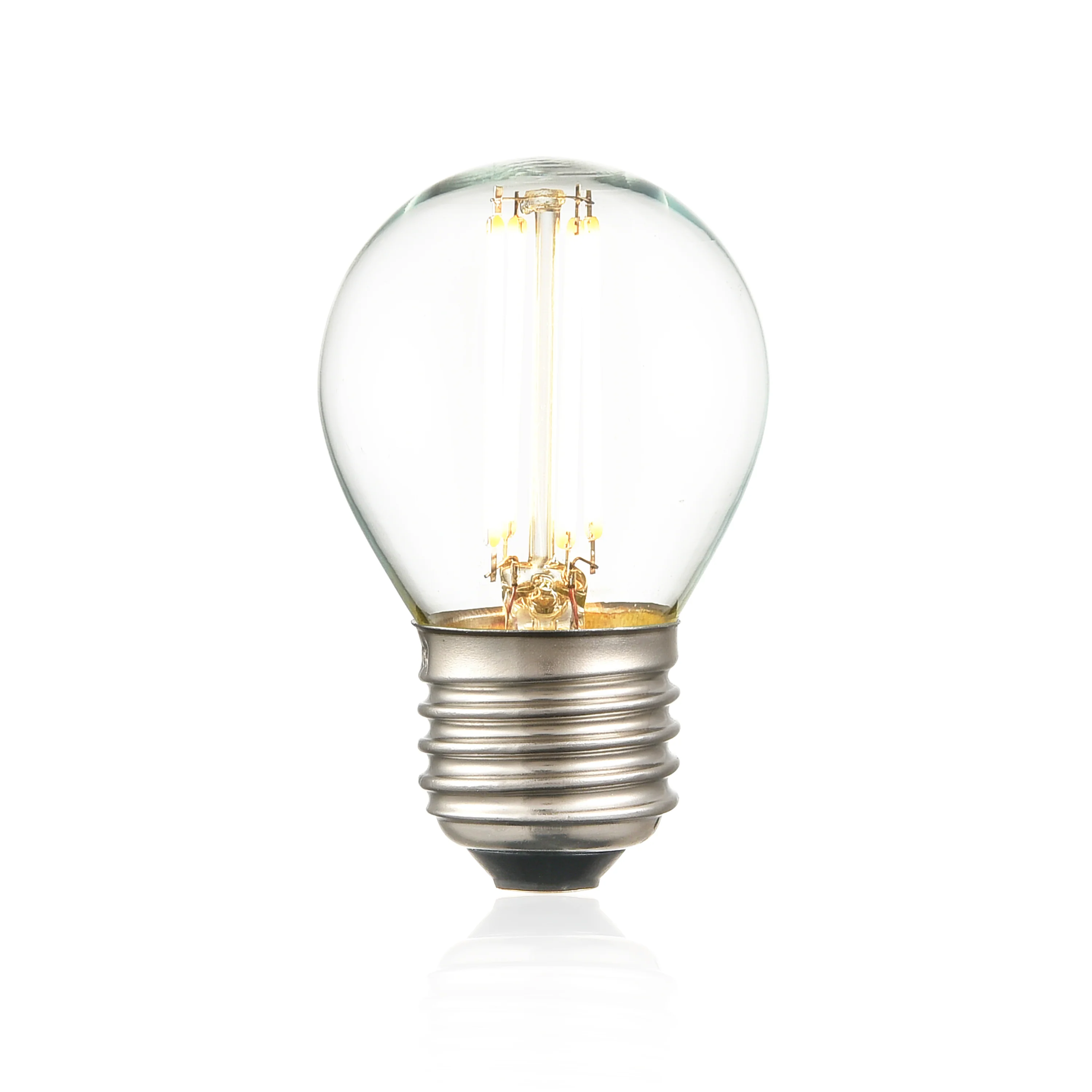 Klur G45 Shape LED Filament Light Bulb | Clear | Set of 6 - Image 8