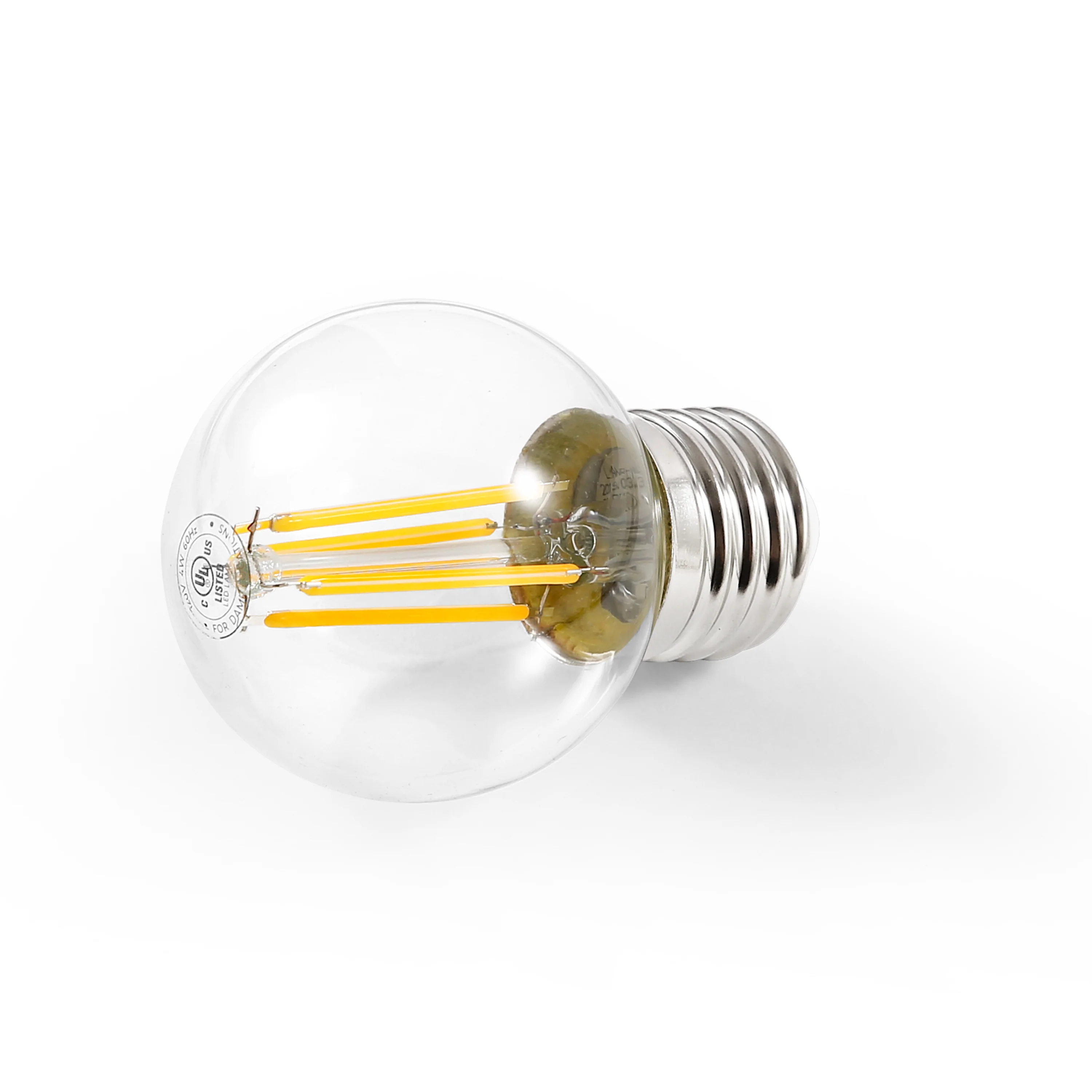Koby G16.5 Clear LED Filament Light Bulb | Clear | Set of 6 - Image 13