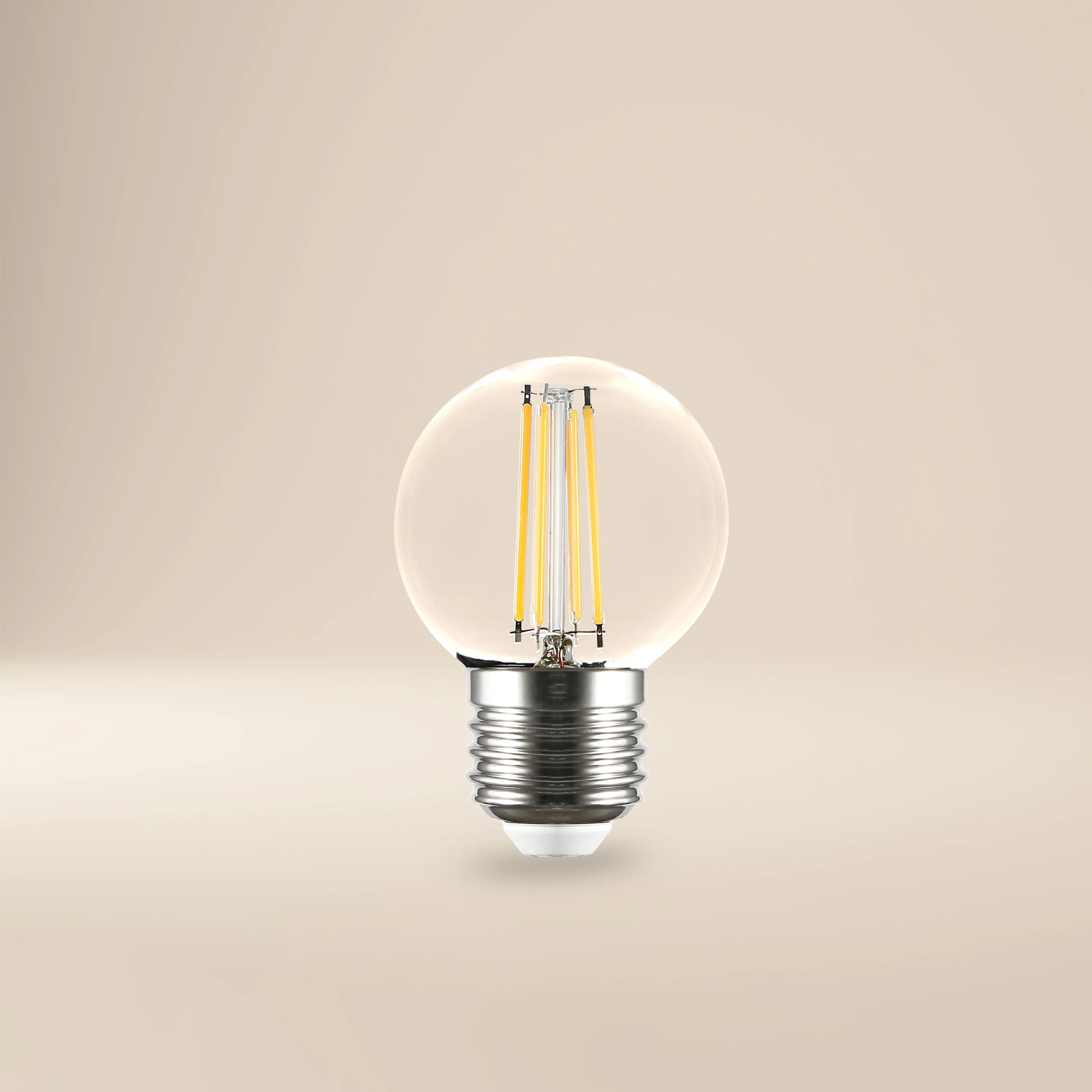 Koby G16.5 Clear LED Filament Light Bulb | Clear | Set of 6 - Image 2