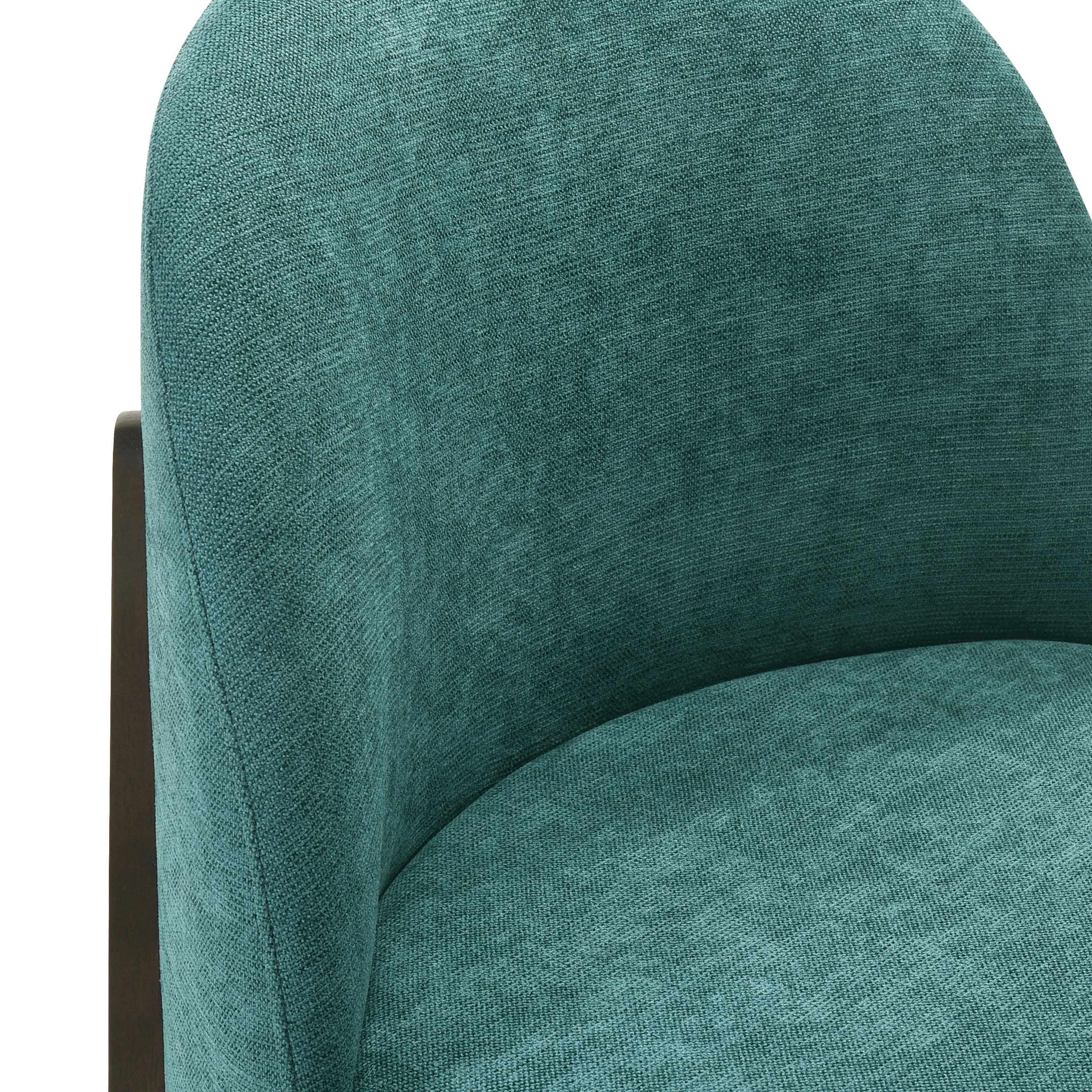 Pietta Dining Chair | Heathered Teal | Set of 2 - Image 10