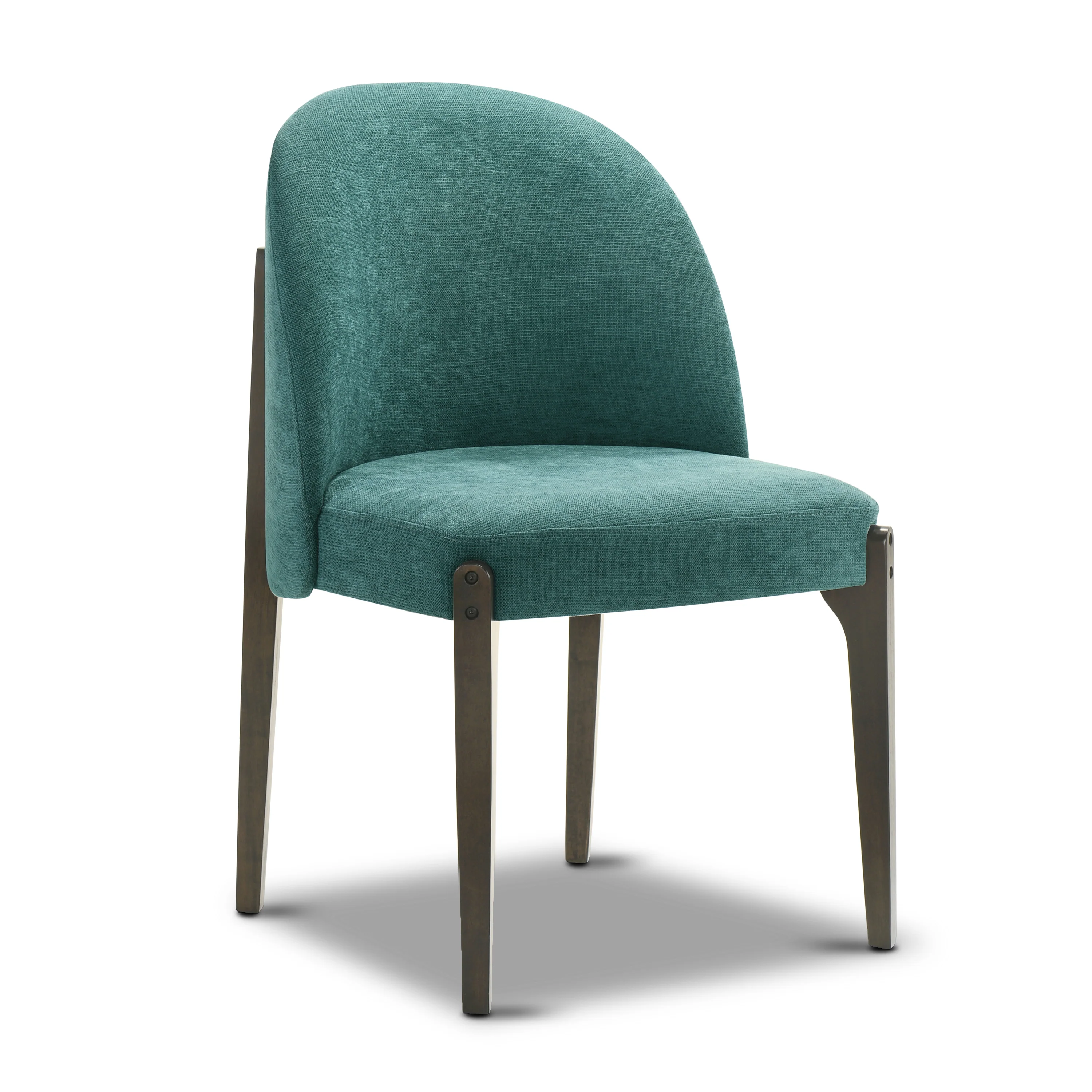 Pietta Dining Chair | Heathered Teal | Set of 2 - Image 6