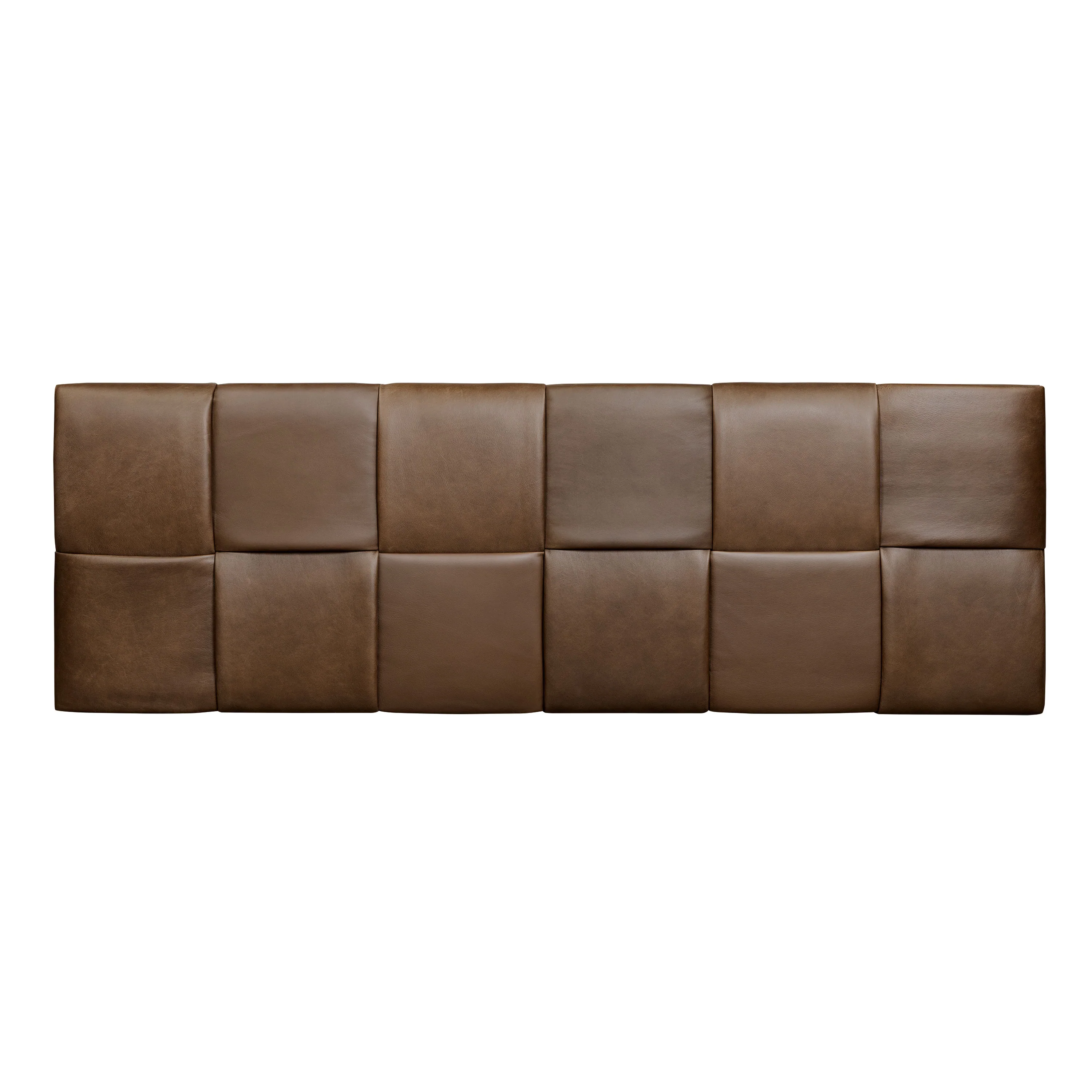 Lapua 55" Leather Bench | Cocoa Brown - Image 5